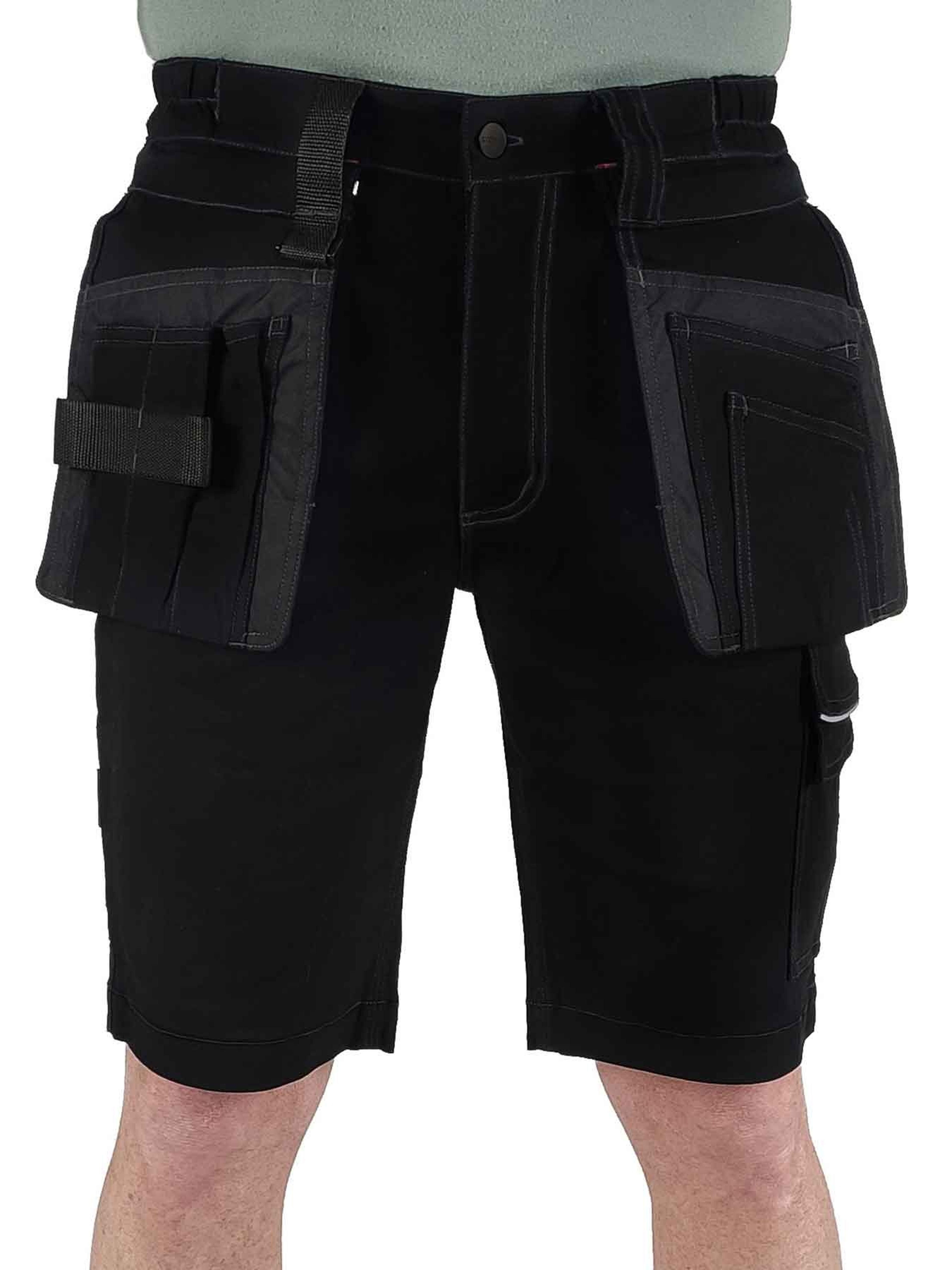 Kurze Stretch-Arbeitshose Storvik Thijs Schwarz L Image 8