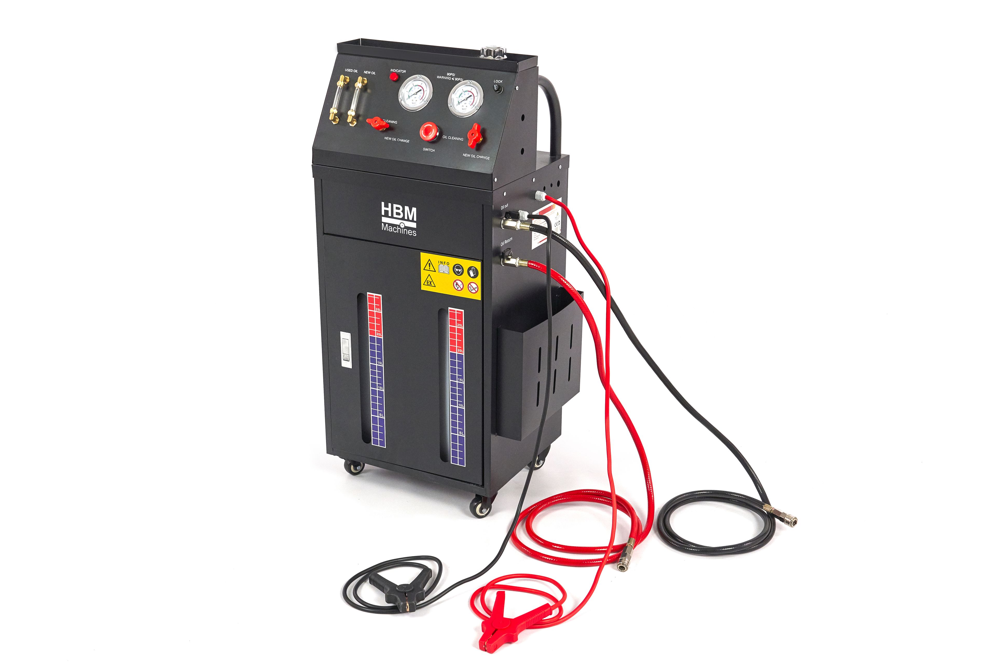 HBM Dispositivo di cambio dell'olio della trasmissione automatica professionale, dispositivo di lavaggio della trasmissione con adattatore Image 4