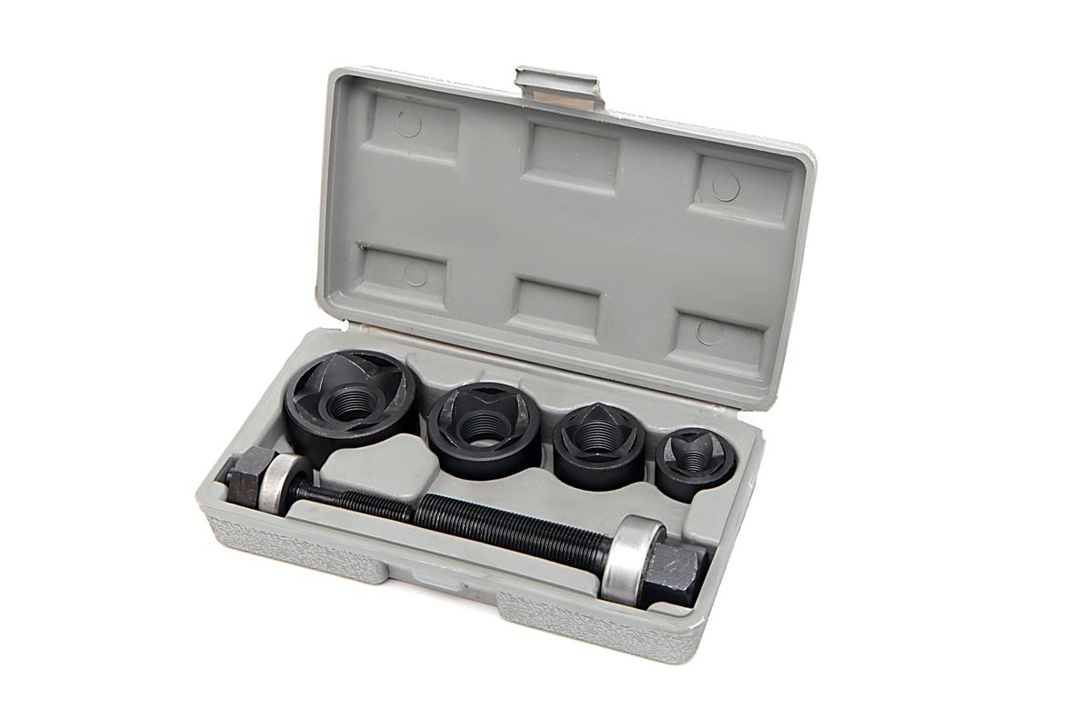 HBM Plattenlocher / Schraubenlocher-Set 4-teilig