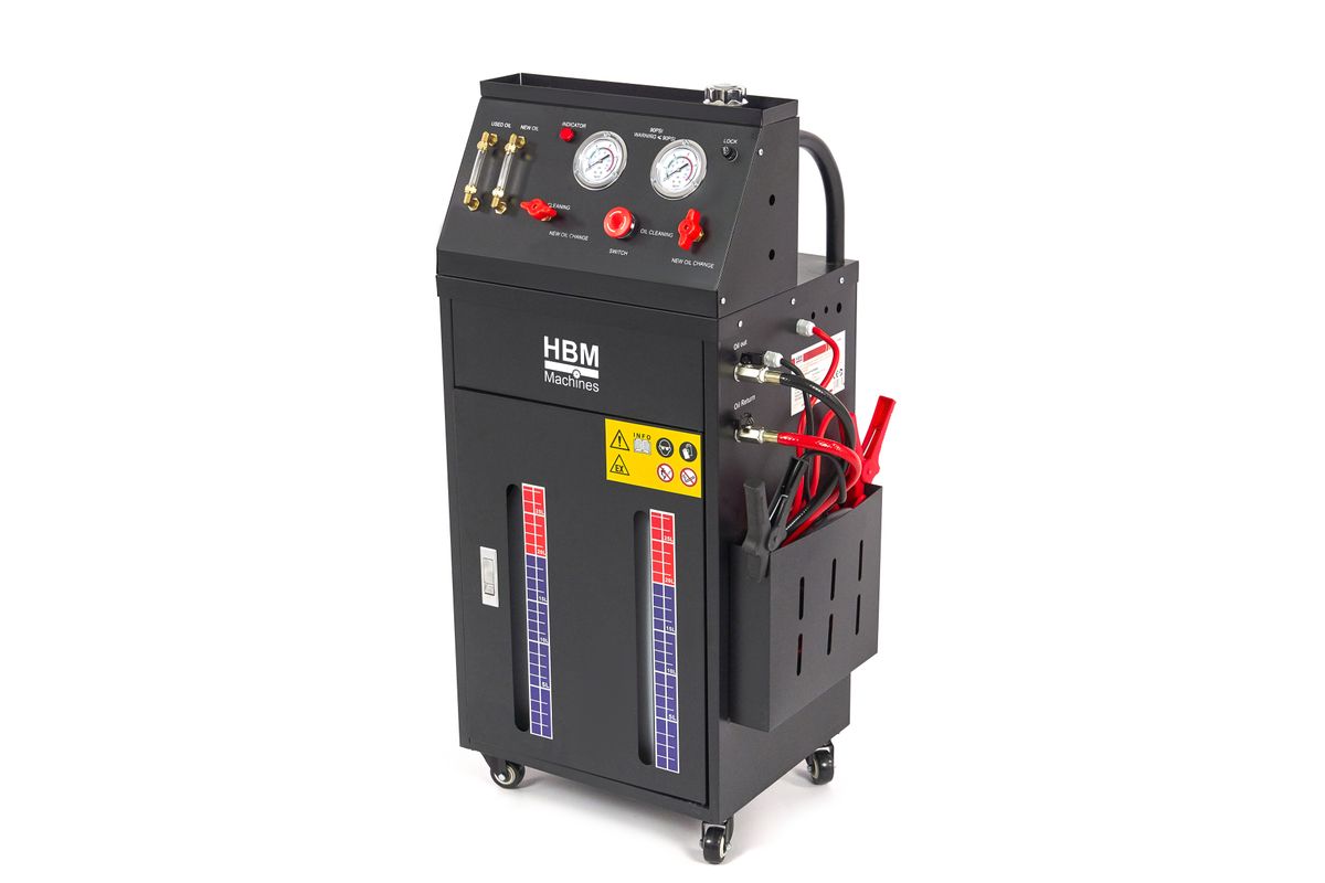 HBM Dispositivo de cambio de aceite de transmisión automática profesional, dispositivo de lavado de transmisión con adaptador