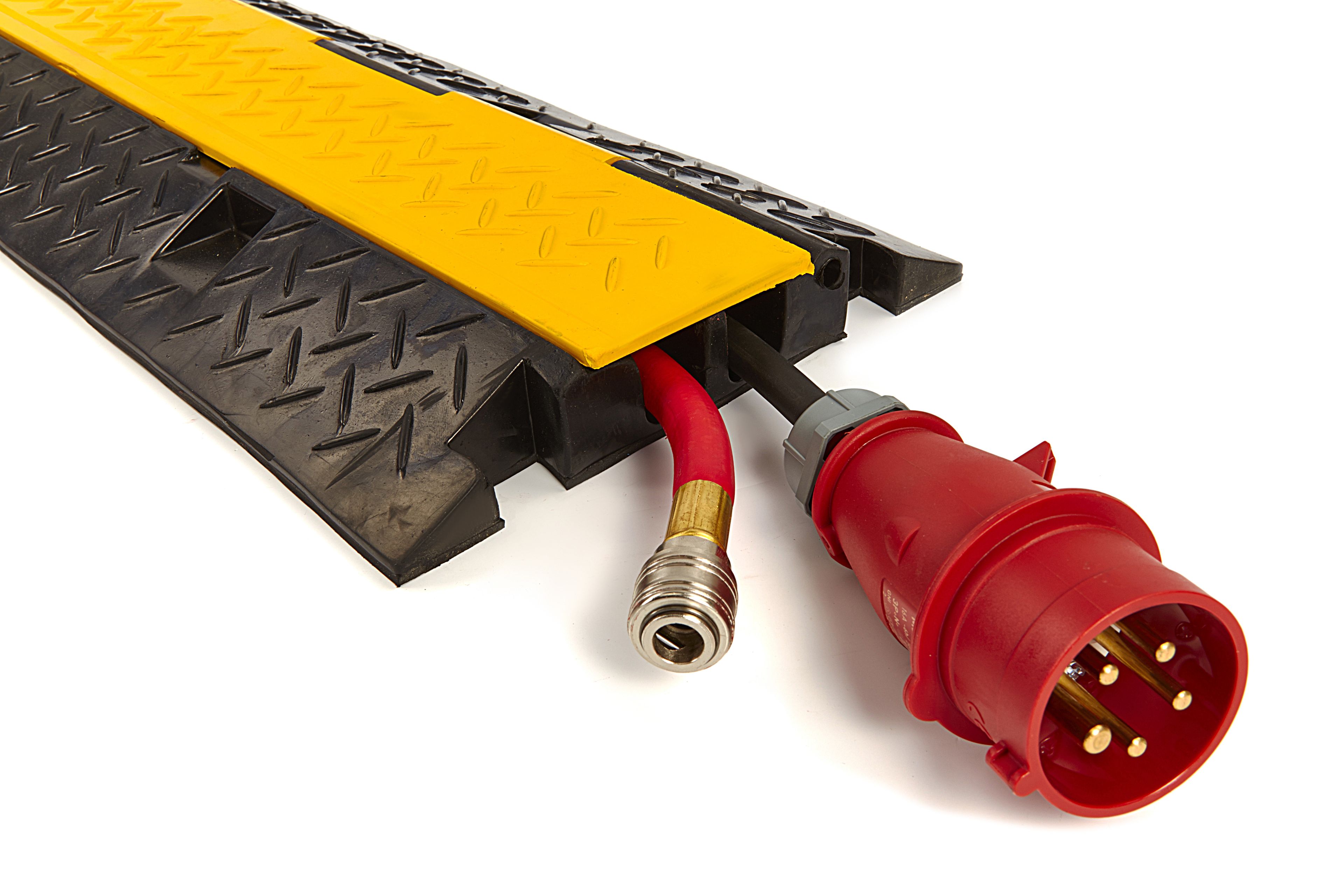 HBM 100 cm Pont de câbles / Chemin de câbles avec volet et 2 canaux Image 5