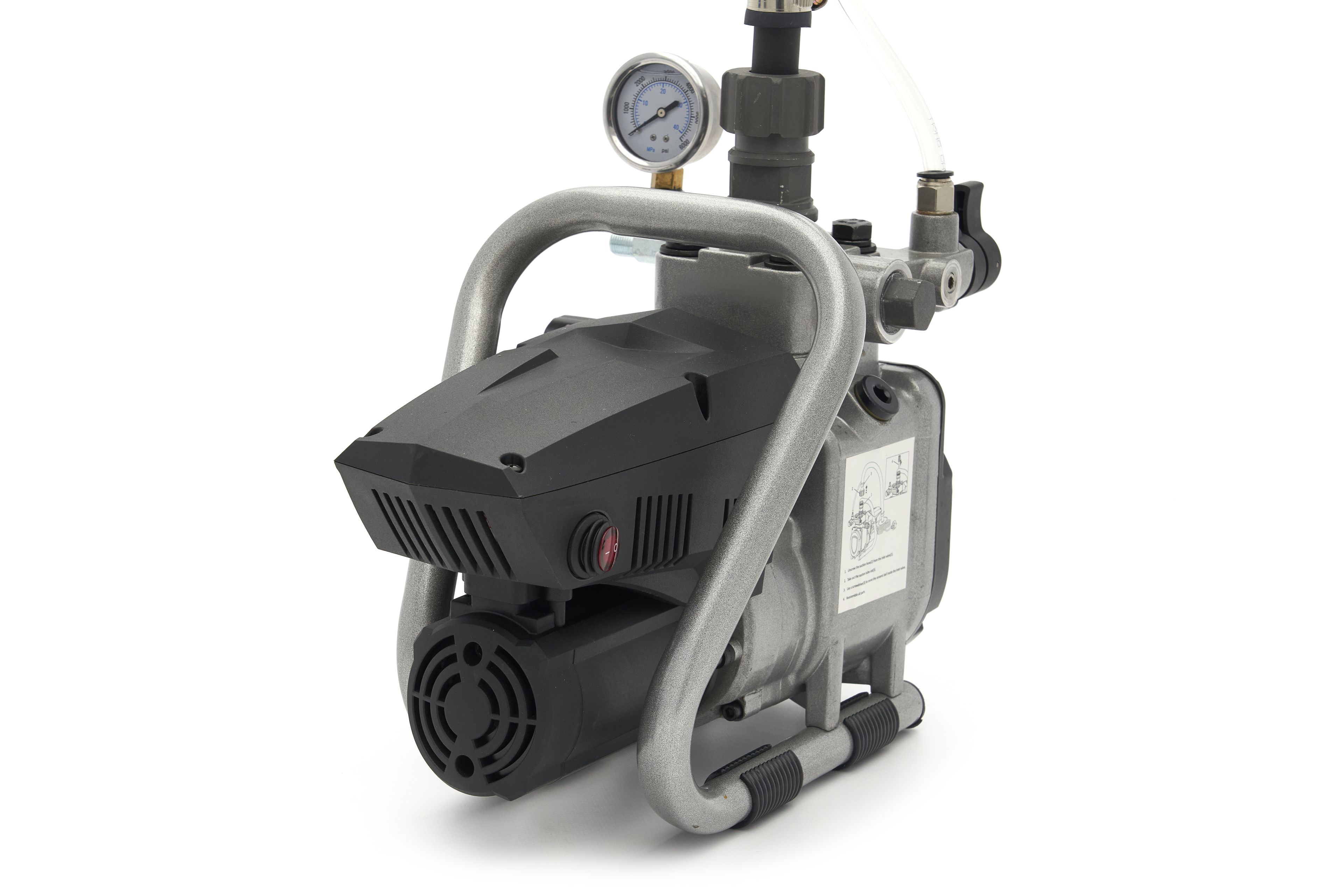 Set 1400 Watt della macchina spruzzatrice HBM Airless a alta pressione per pittura su pareti Image 6