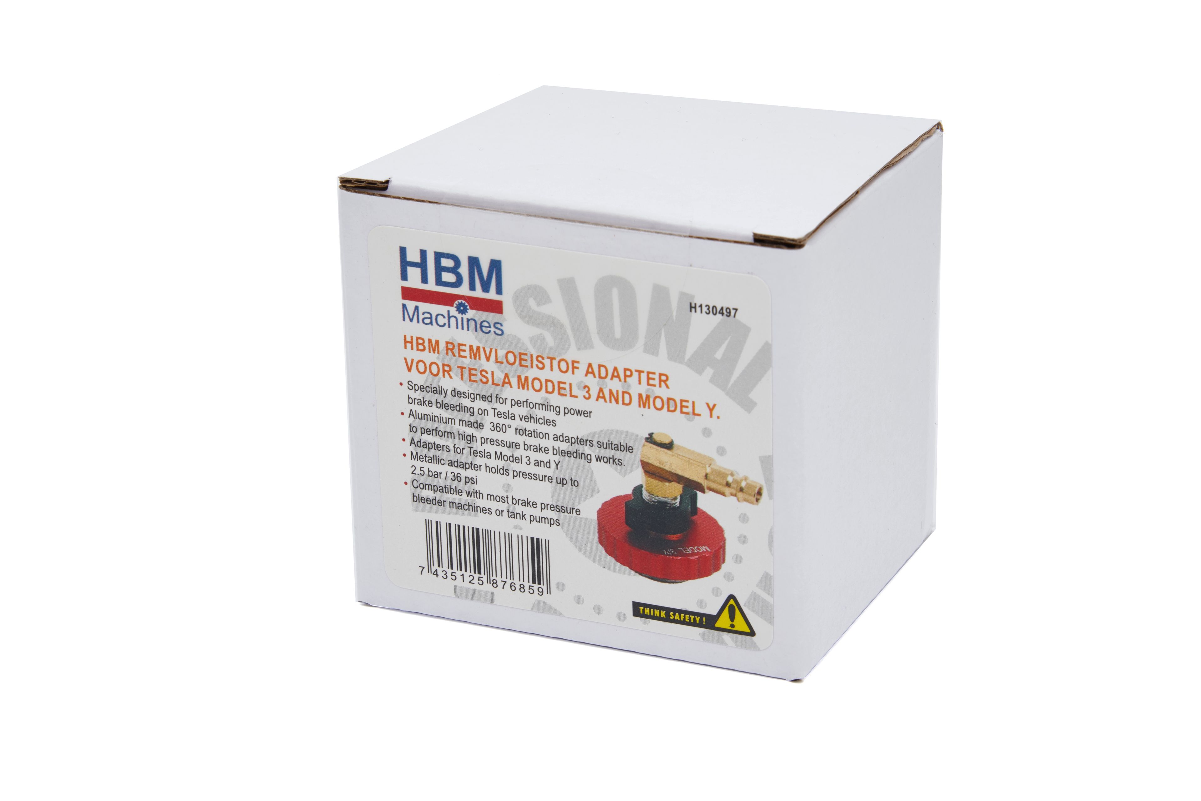 Adaptateur de liquide de frein HBM pour Tesla Image 5