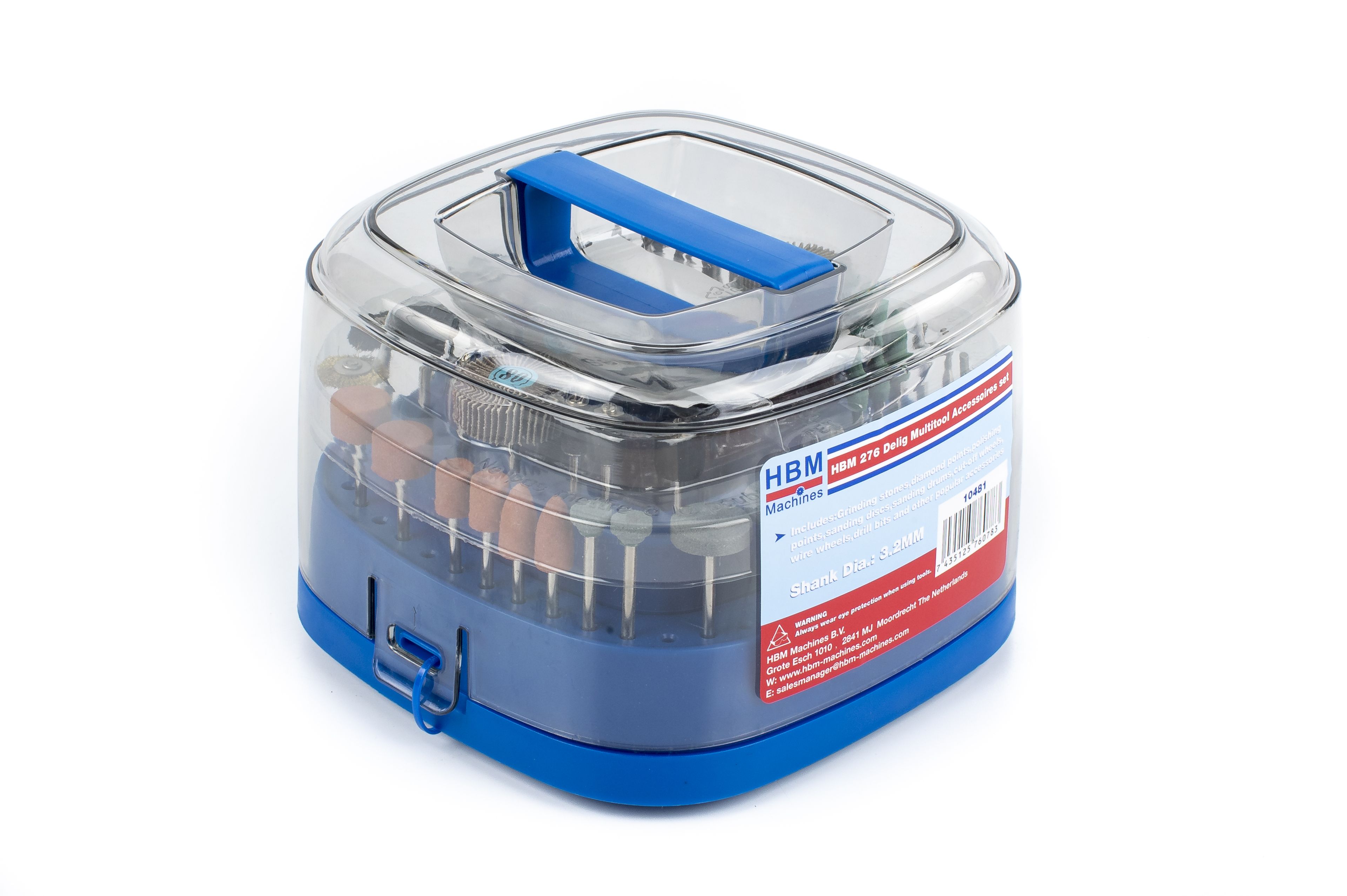 HBM Jeu d'accessoires pour outils multifonctionnels (276 pièces) Image 11