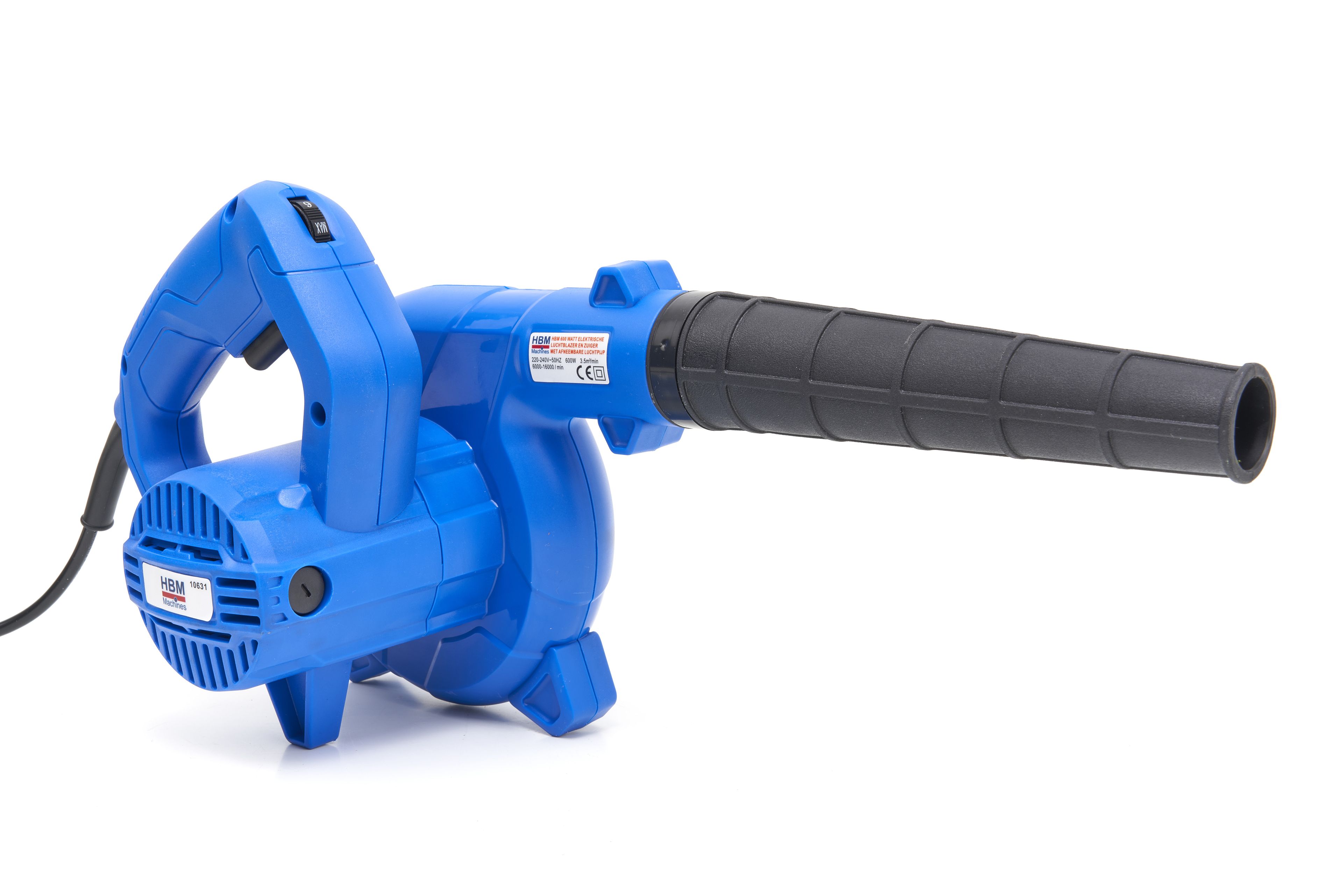 HBM 600 Watt Elektrische Luchtblazer en Zuiger met Afneembare Luchtpijp Image 6