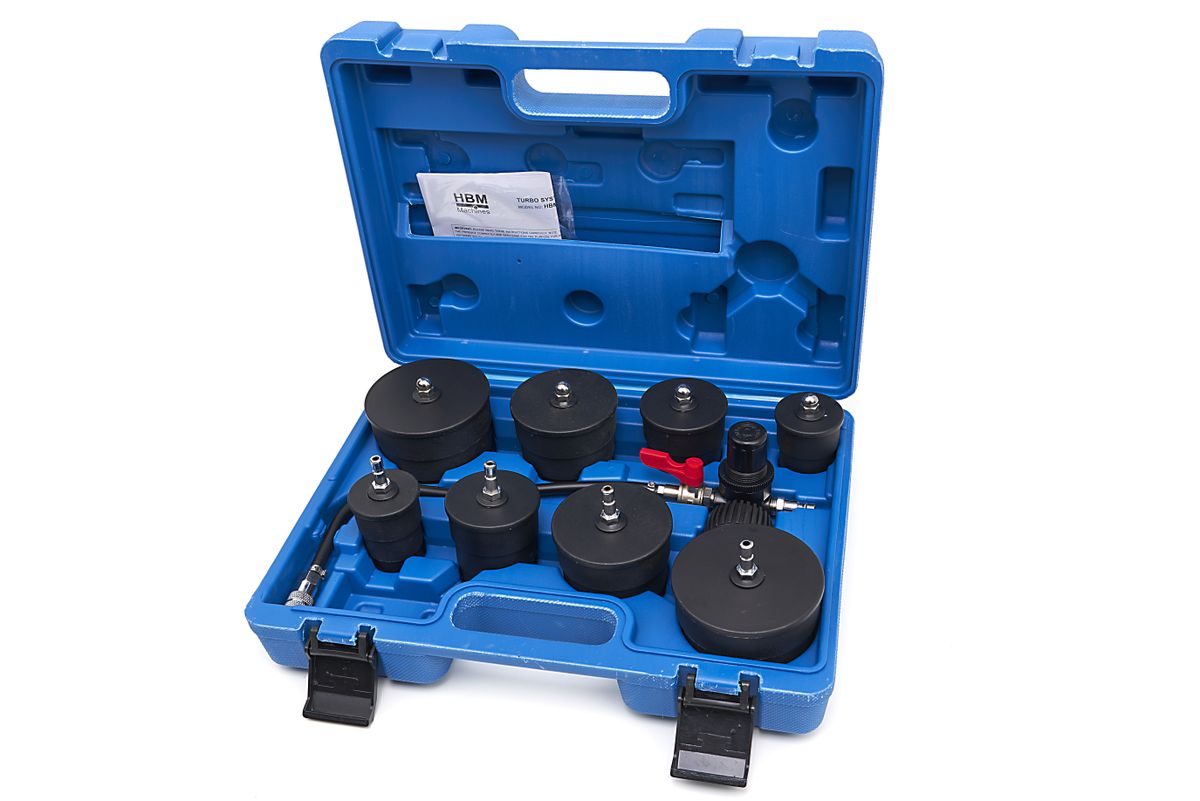 Juego de probador de sistema turbo HBM de 10 piezas de 35 a 90 mm.