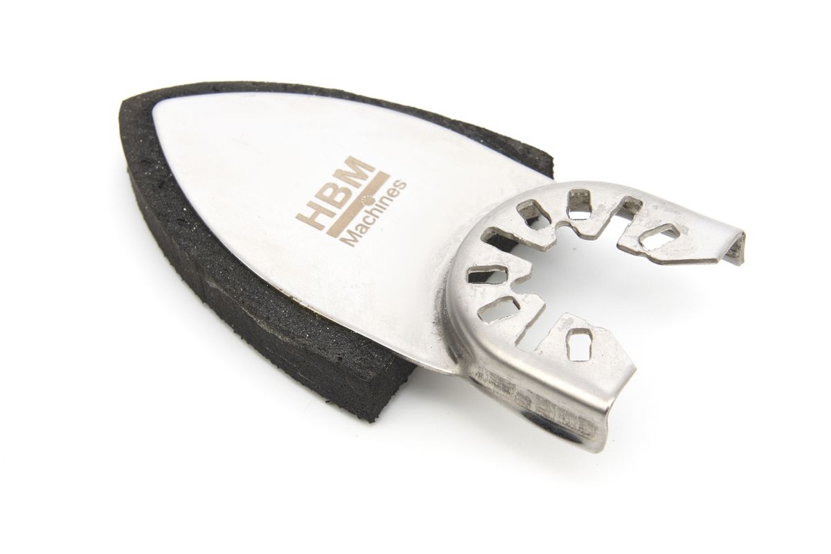 HBM de 40 mm. Placa de lijado de dedo para multitool