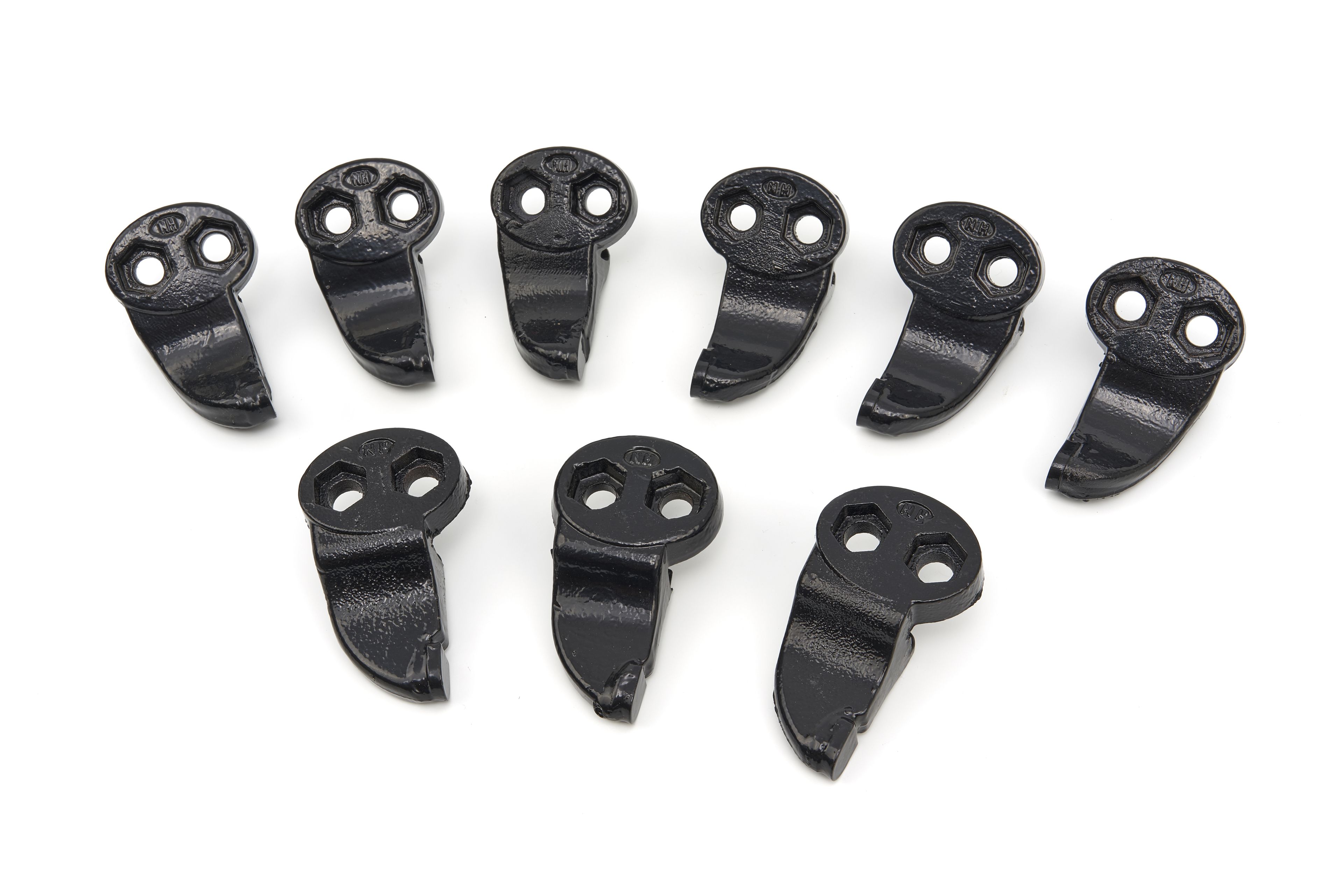 HBM Jeu de 9 fraises pour rogneuse de souche HBM / dessoucheuse à essence 15 ch