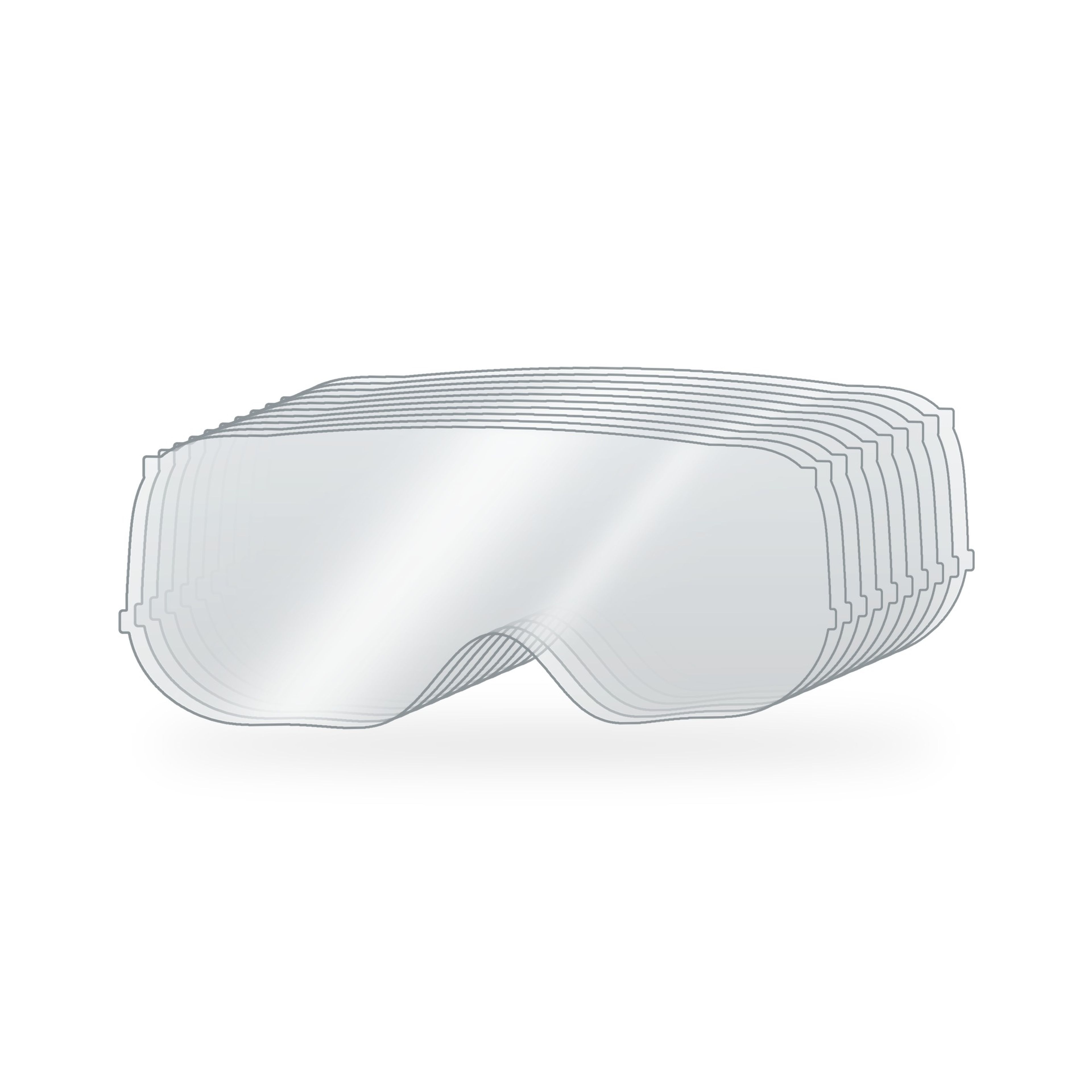 HBM verres de protection extérieurs pour masque de soudure Spectacle, 10 pièces Image 2