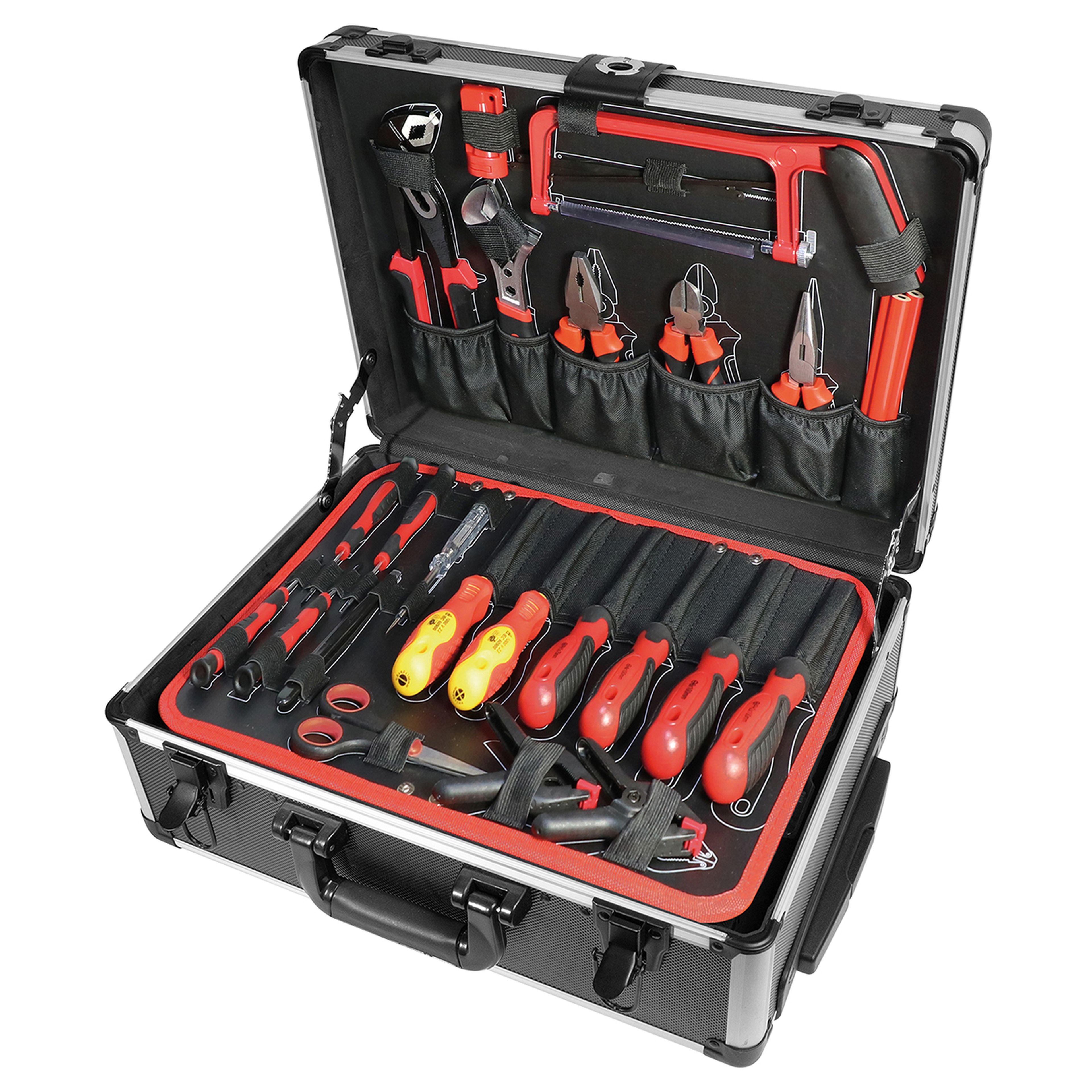 Maletín de herramientas Mannesmann de 211 piezas - conjunto de herramientas Image 2