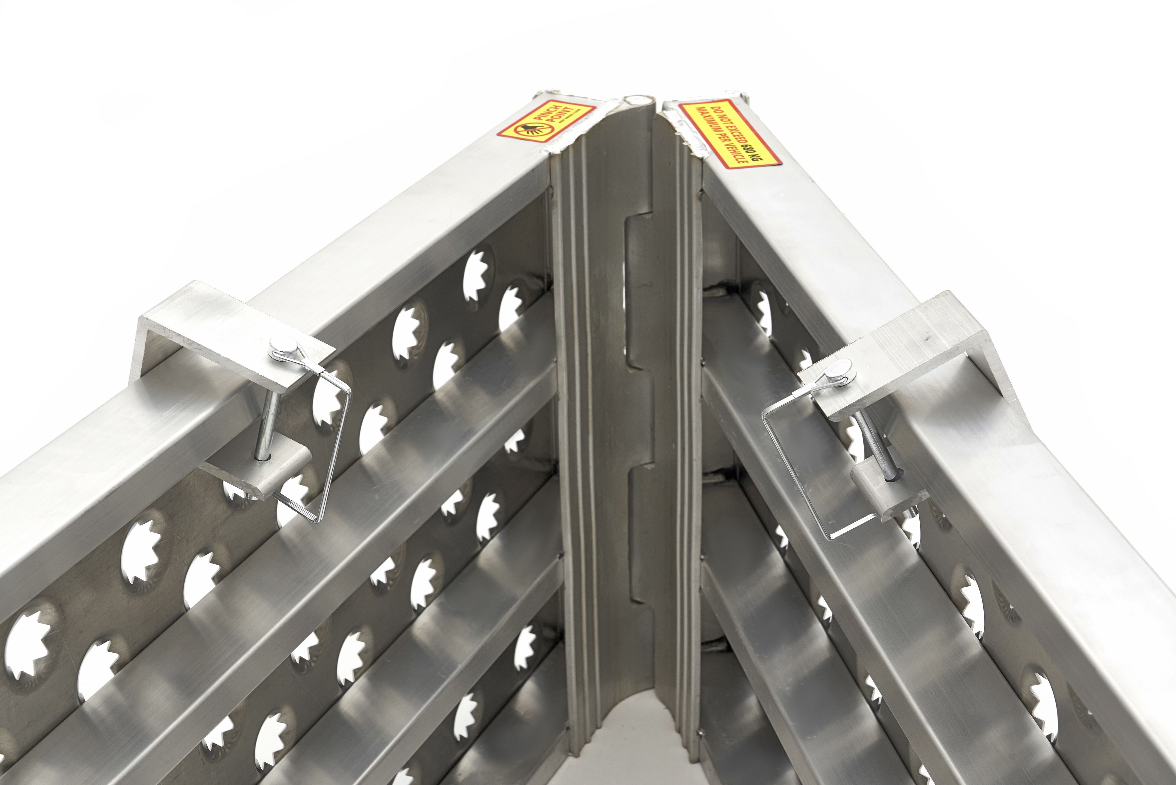 Rampe simple en aluminium HBM 680 kg 3 050 mm x 482 mm Image 19