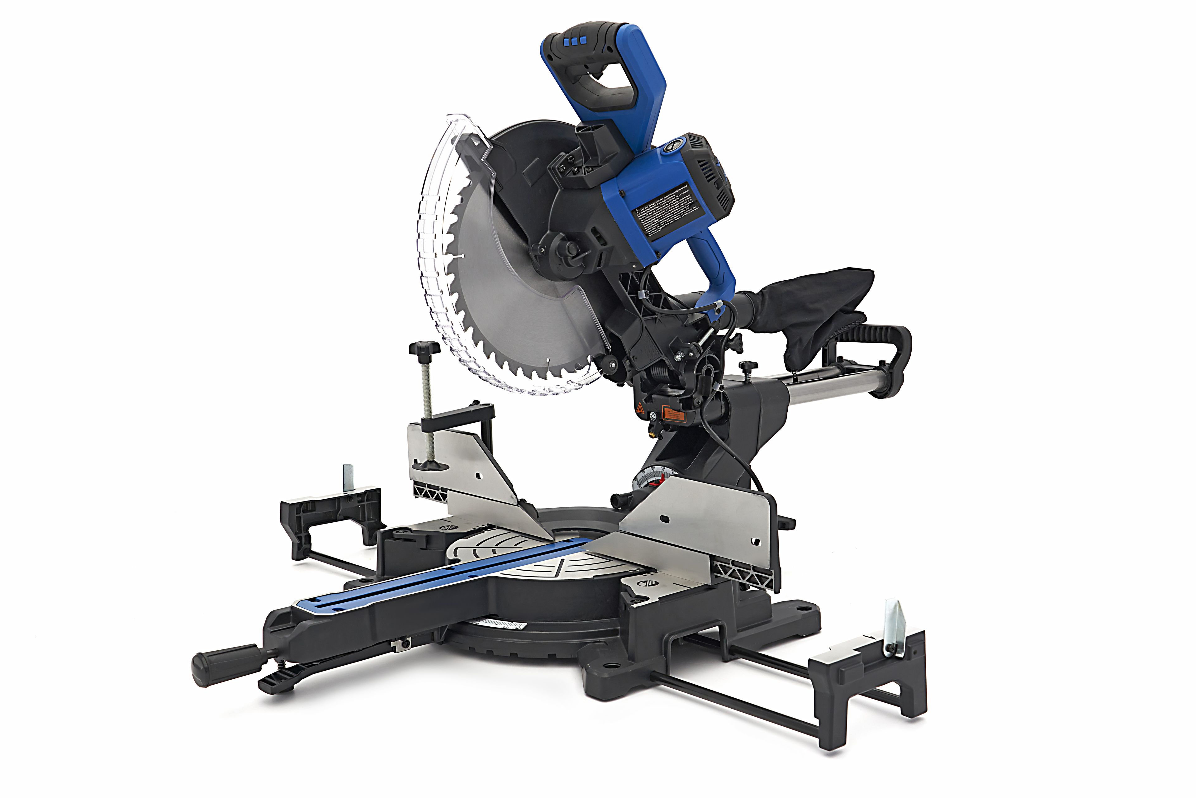 HBM 305 x 108 mm Scie à bras radial, scie à tronçonner, scie à traction avec laser Image 9