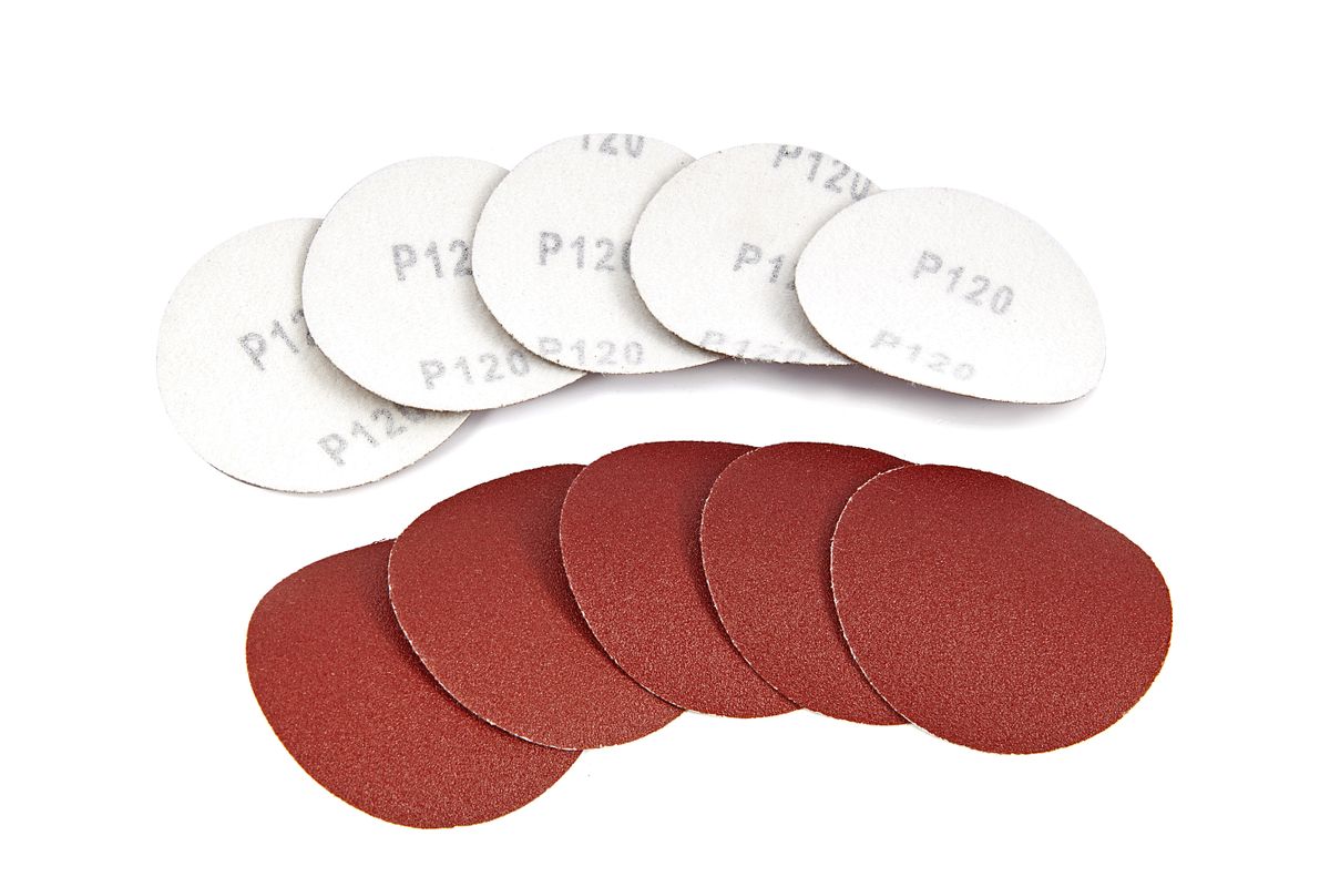 HBM 10-teiliger Satz 75 mm. Klett-Schleifscheiben