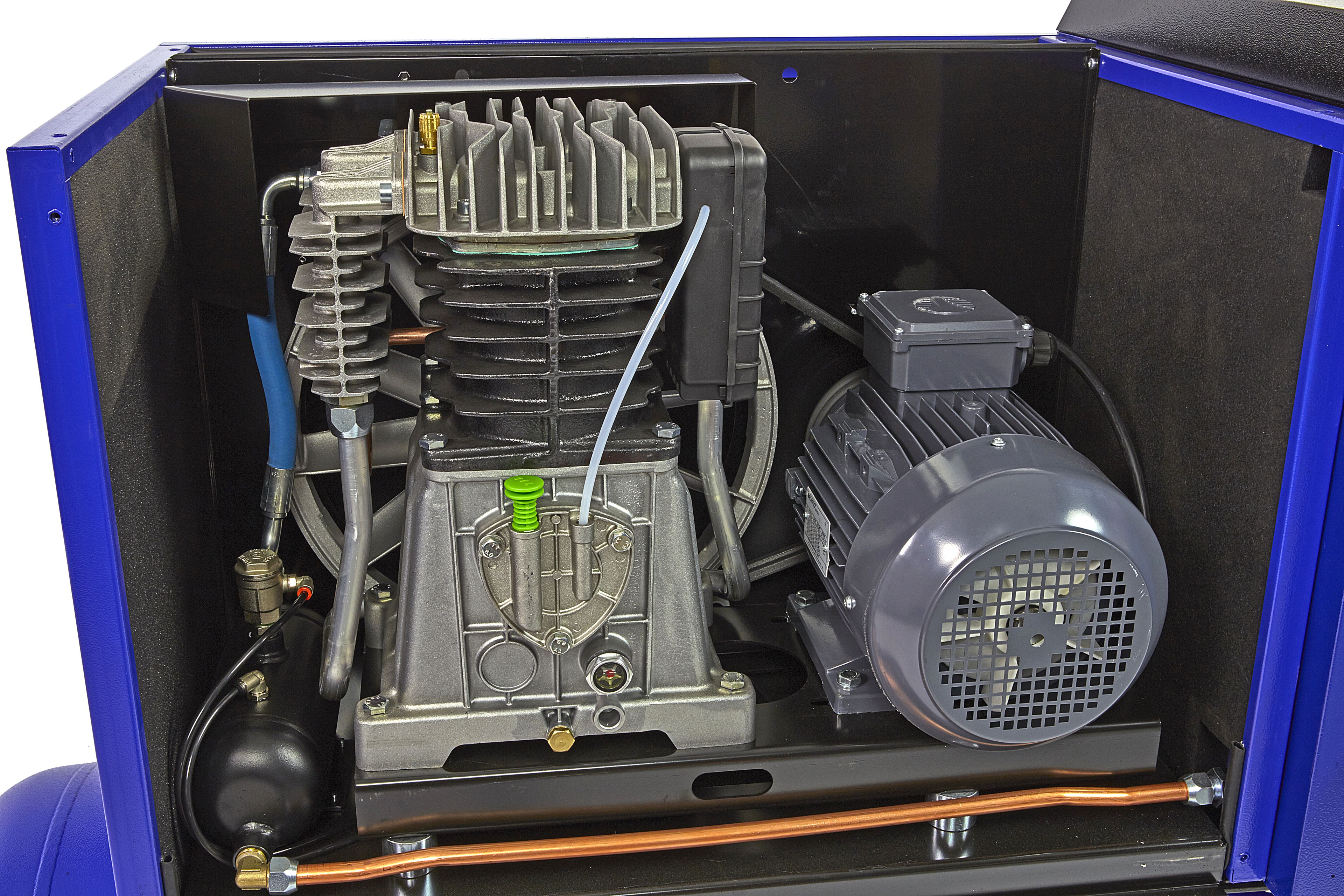 Michelin Compresor amortiguado 5.5 HP 270 litros MCXD 598 / 300N con secadora Image 7