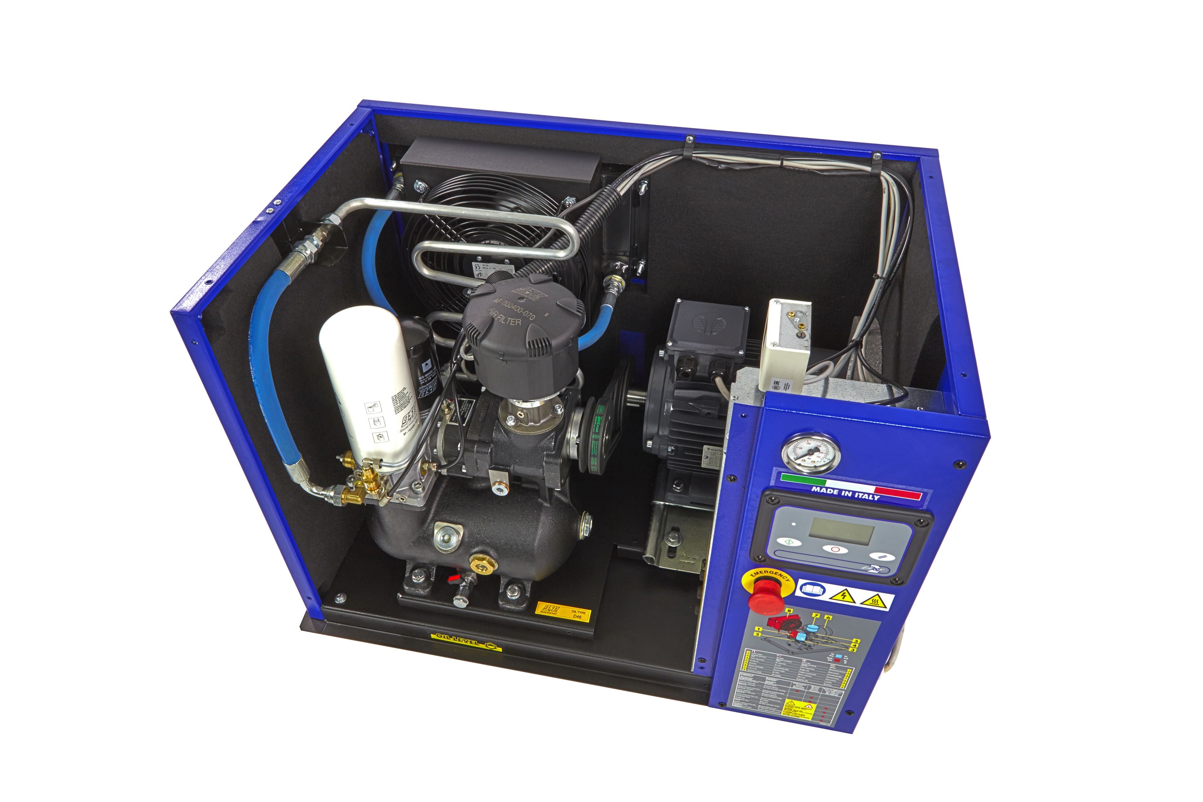 Michelin RSX Compresseur à vis 10 CV 3 x 230 Volts Image 3