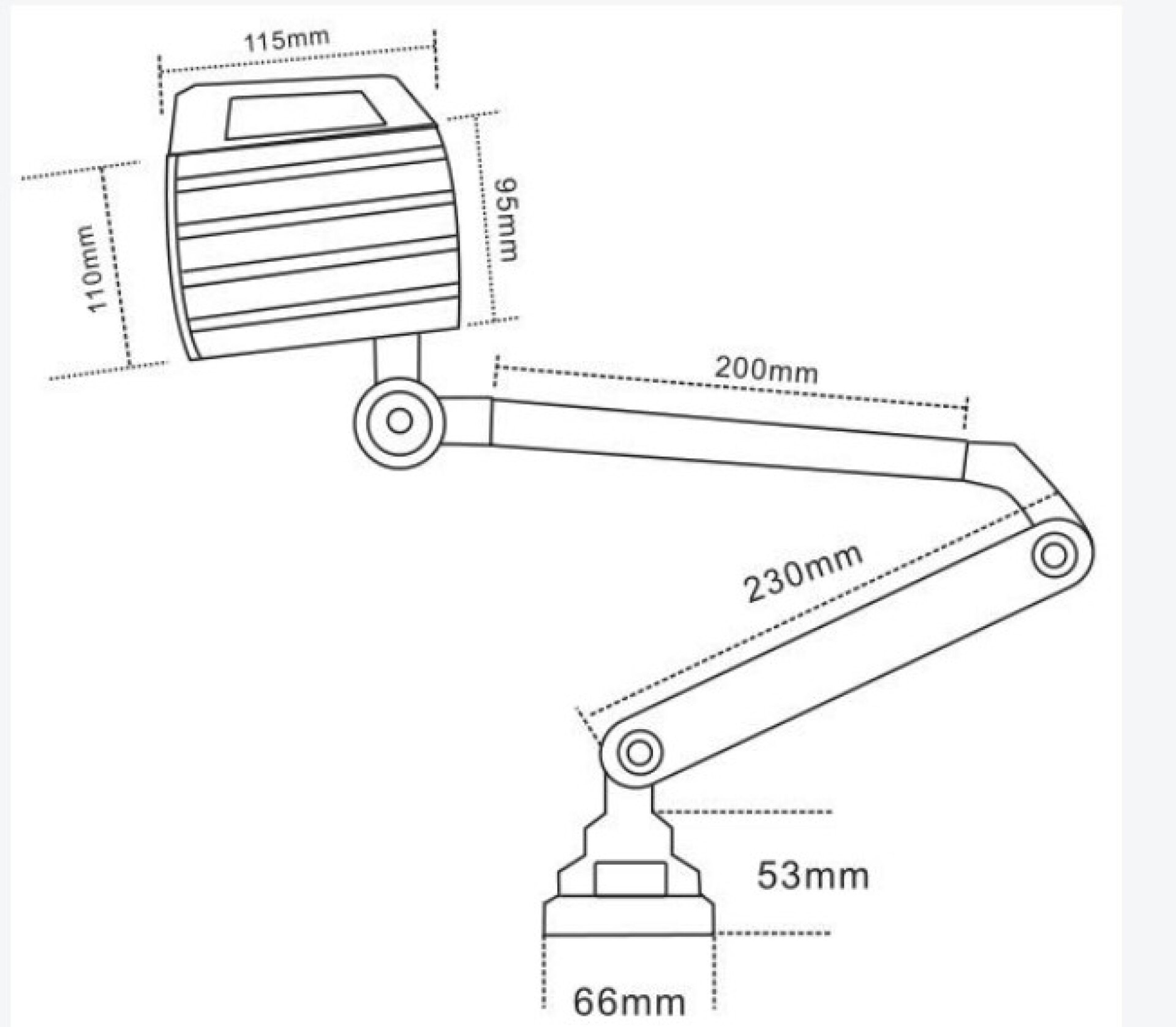 HBM lampe LED pour machine Image 5