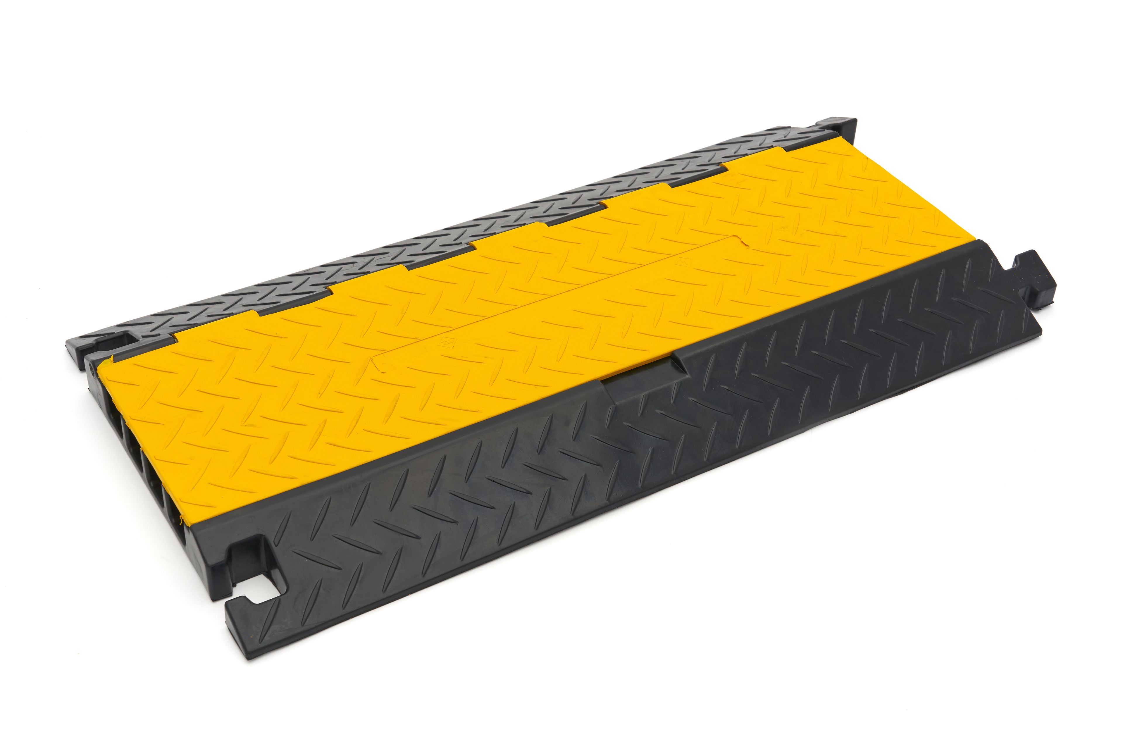 HBM 80 cm Pont de câbles / Canal de câbles avec rabat et 4 canaux Image 2