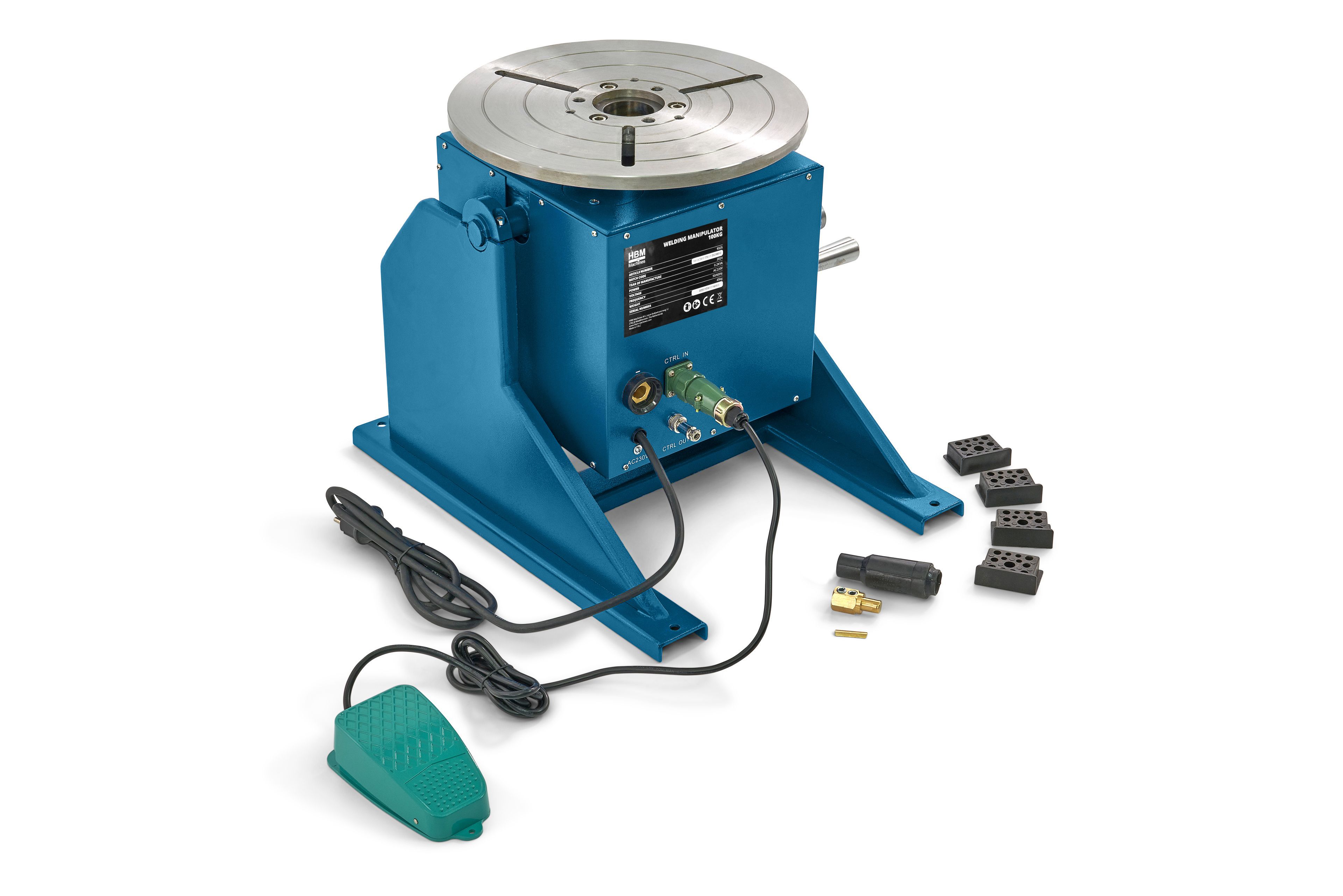 HBM professioneller Schweißdrehtisch 100 Kg Image 2
