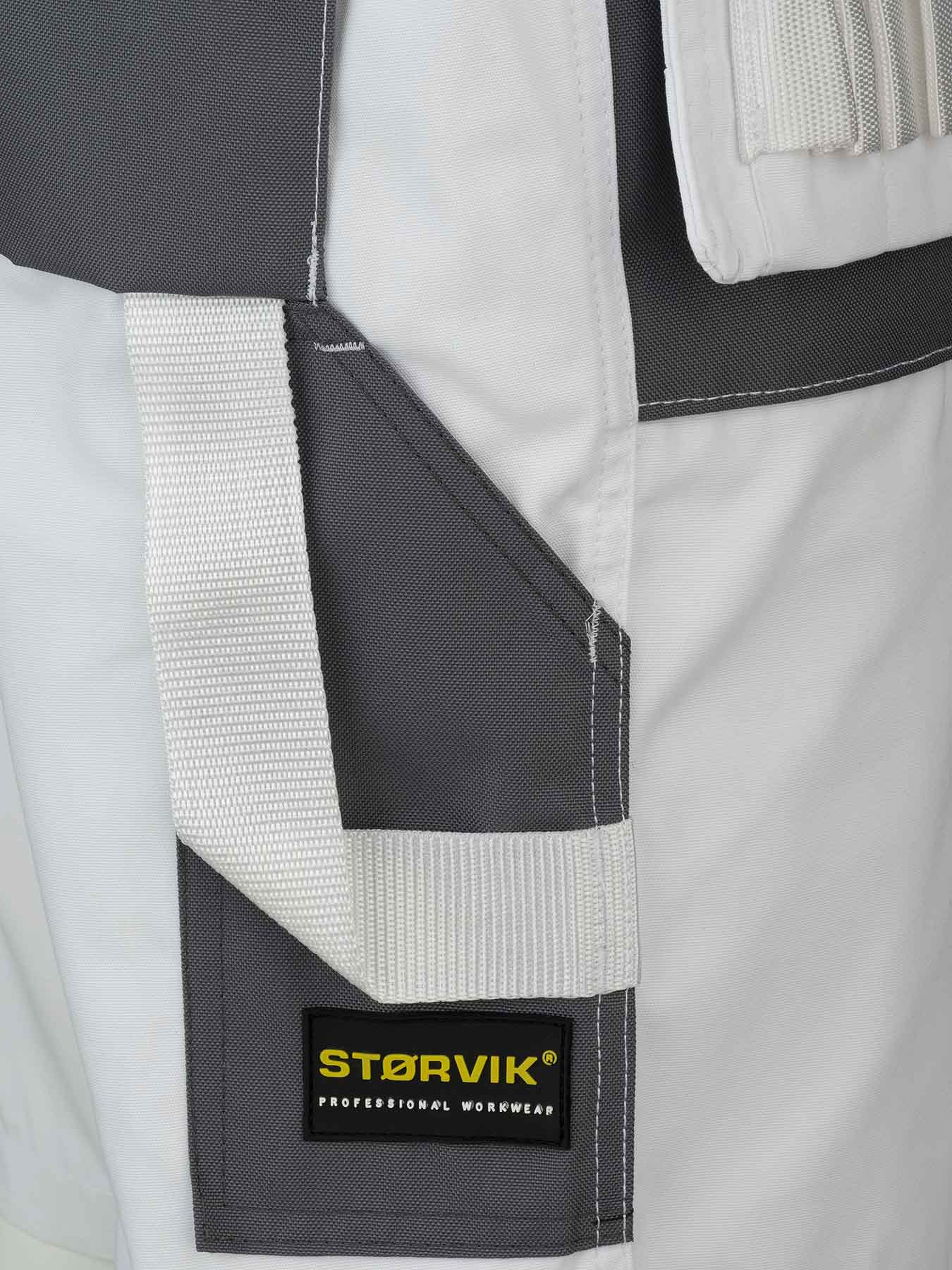 Storvik Job short de travail blanc XS Image 7