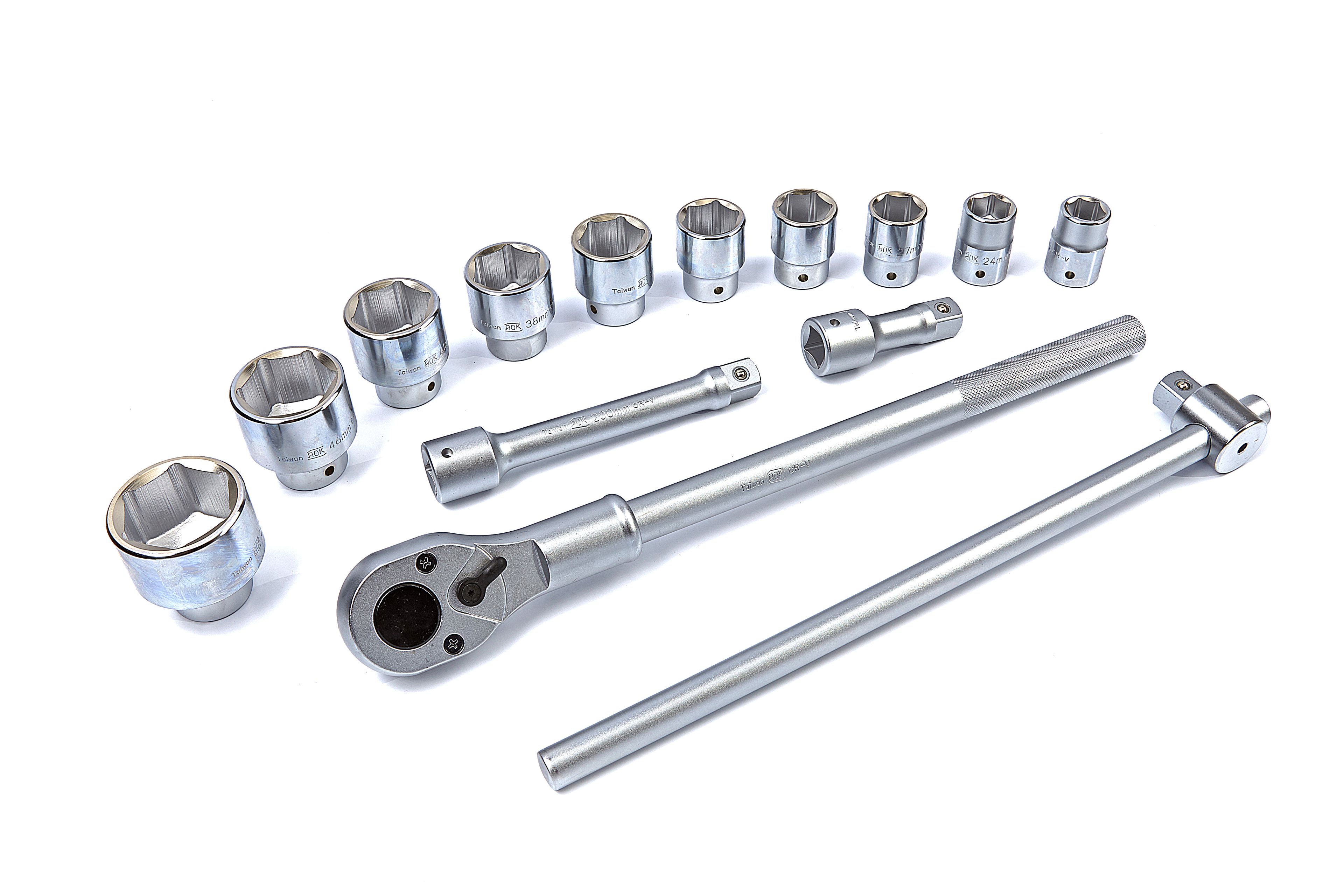 AOK Jeu de douilles professionnel 3/4 inch 14 pièces Image 4