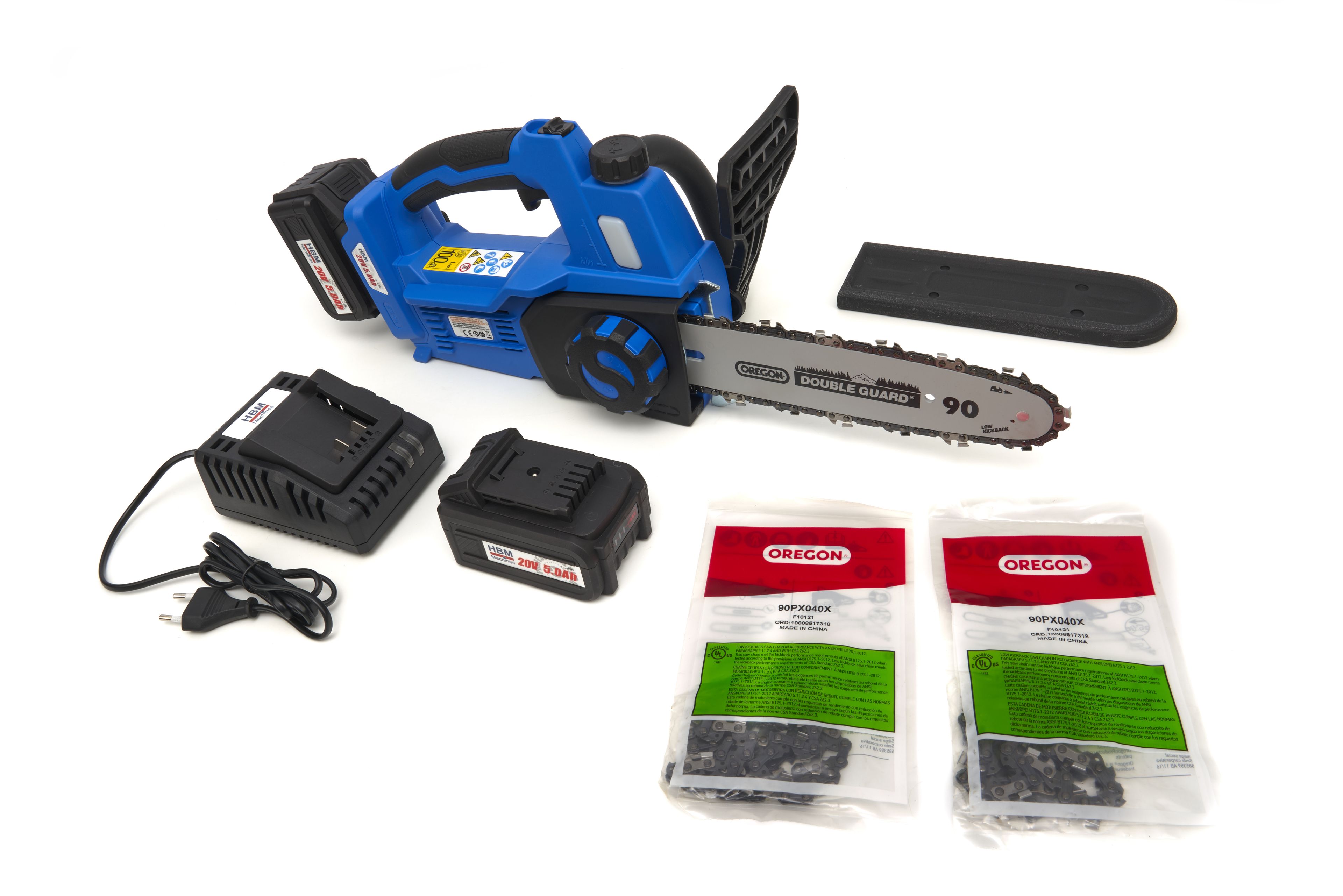 HBM kettingzaag met 250 mm blad, 20 Volt 5,0 Ah Power20.5 Image 6