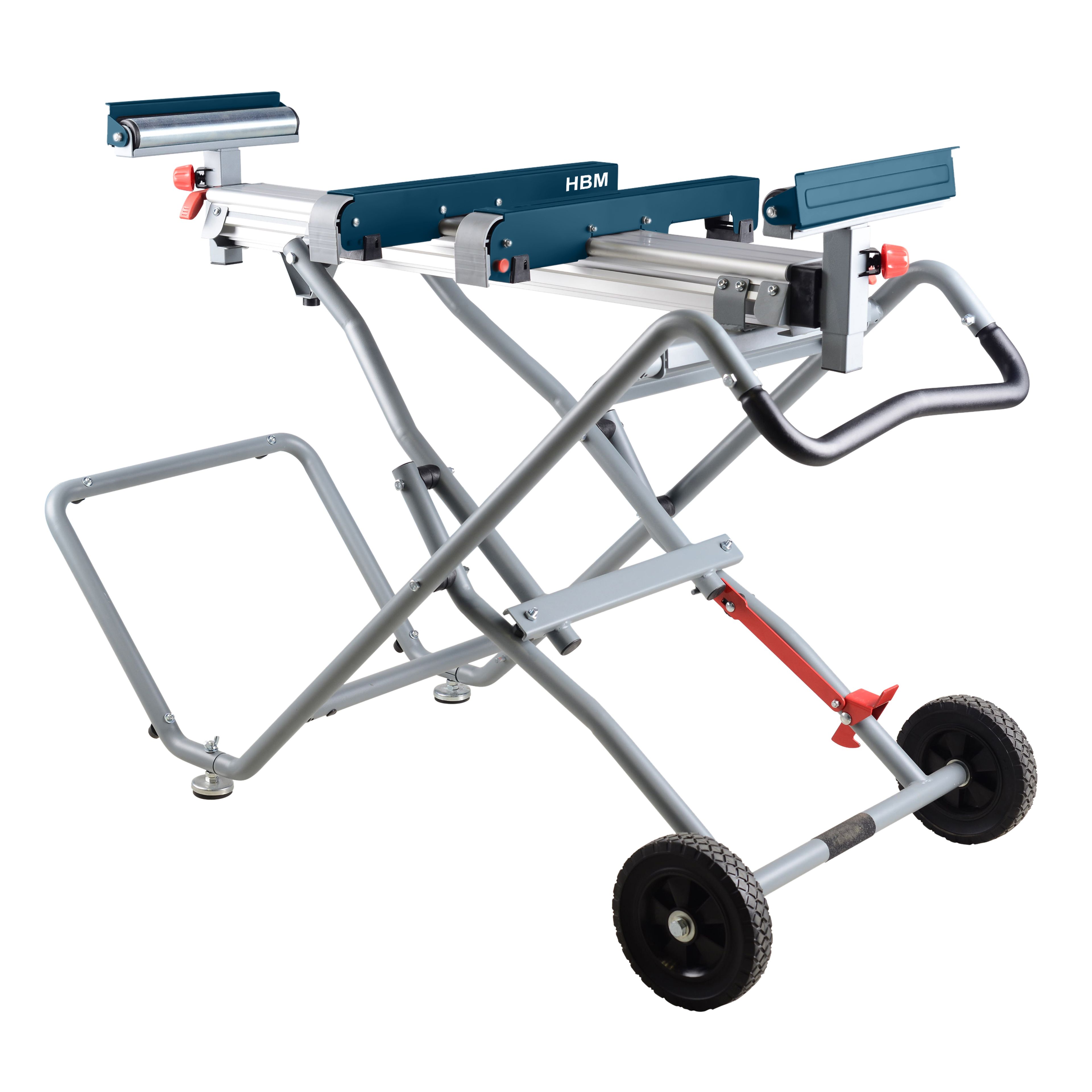 Stand per seghetto pieghevole in alluminio HBM