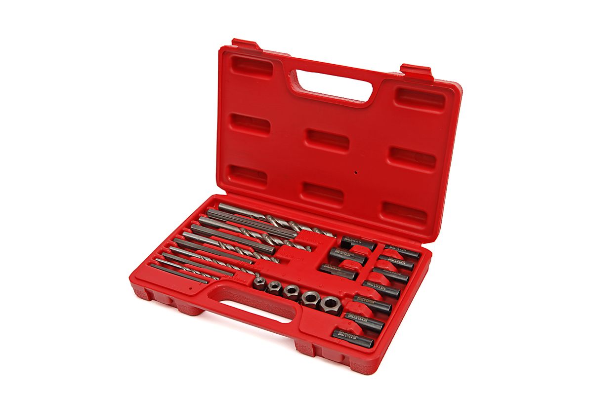 Juego de extracción HBM de 25 piezas para tornillos / varillas y espárragos