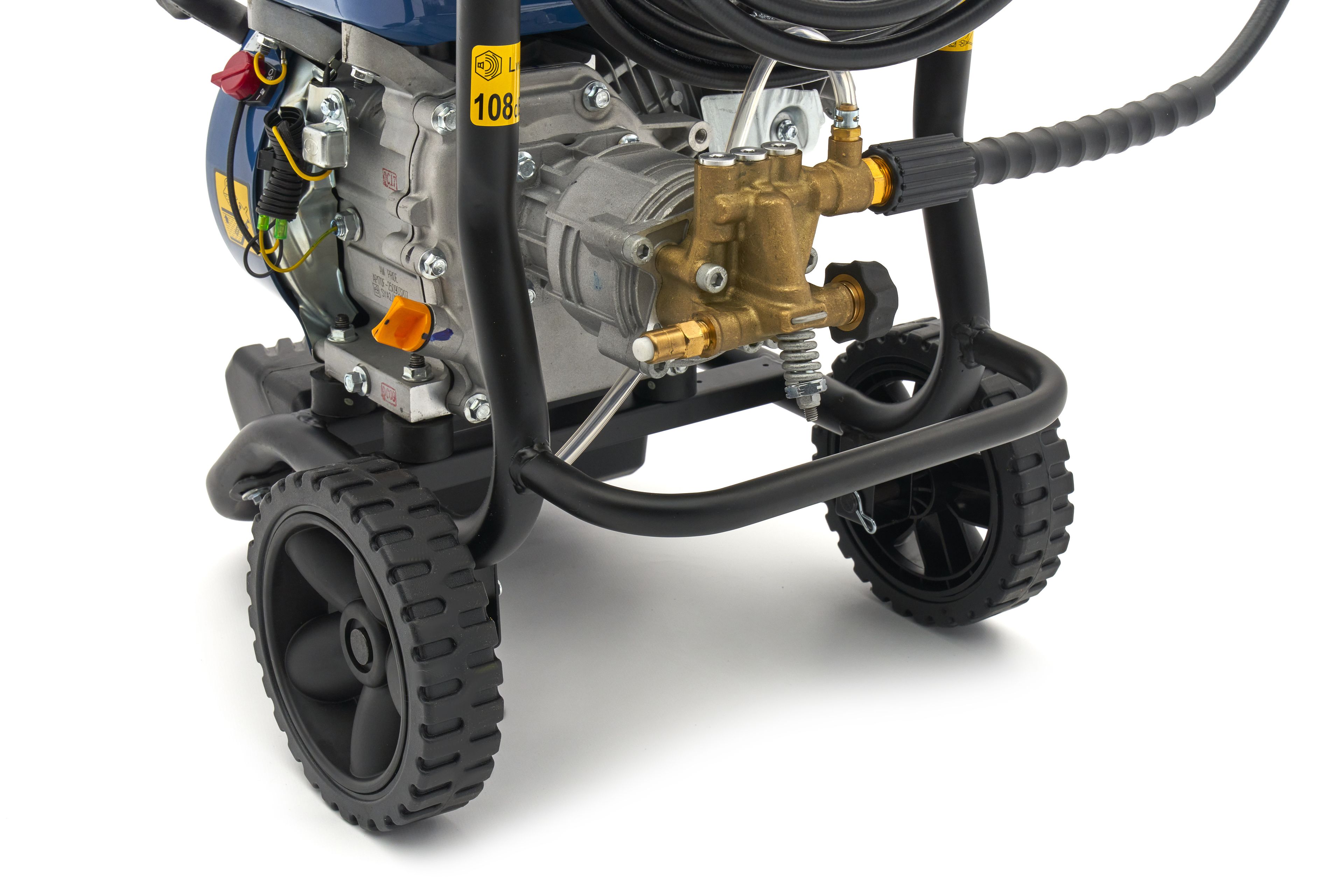 HBM benzine hogedrukreiniger 220 bar 9,5L/min208cc Image 15