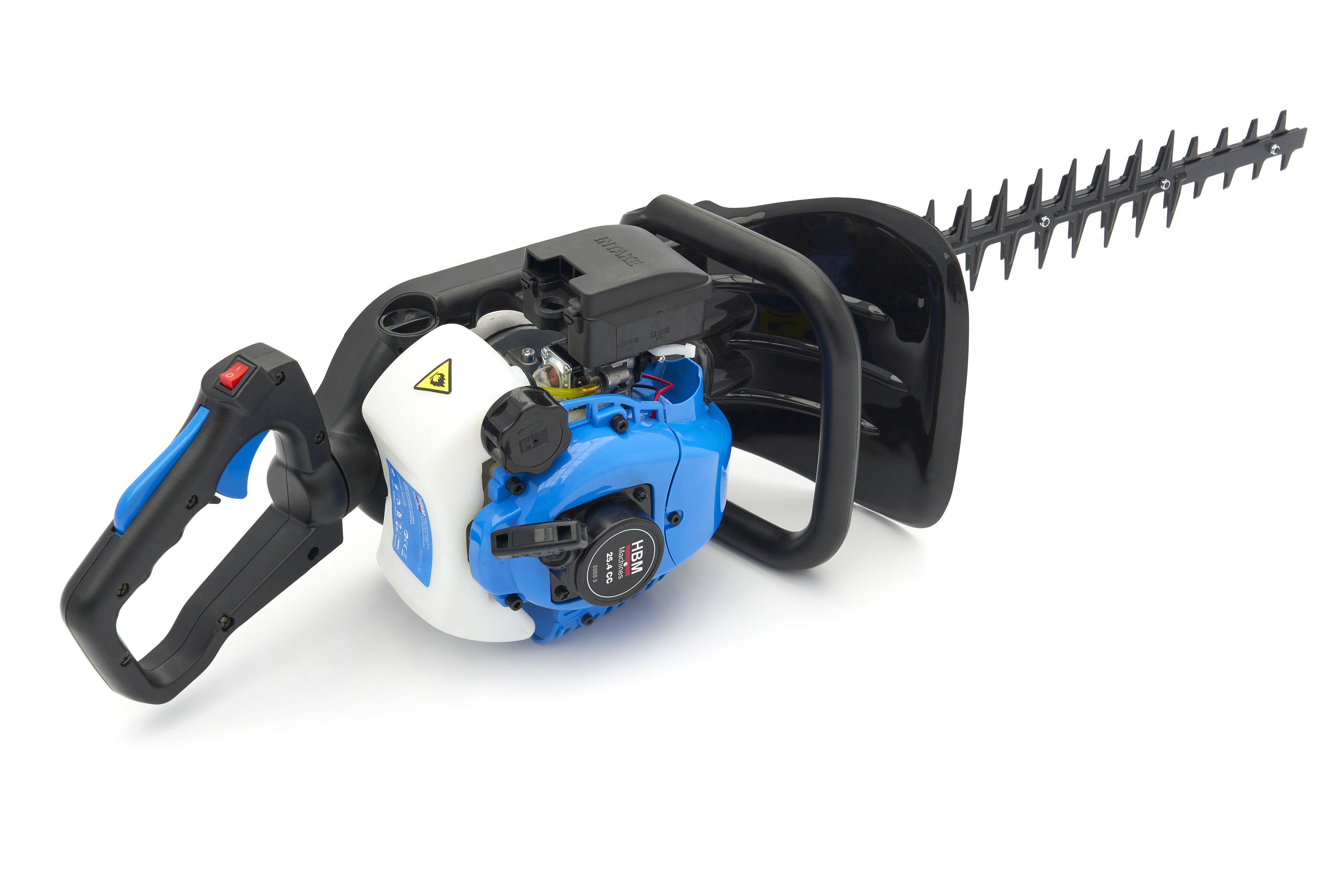 Cortacésped HBM de 25.4 cc - Recortador de setos 600 mm con motor de gasolina de 2 tiempos Image 7