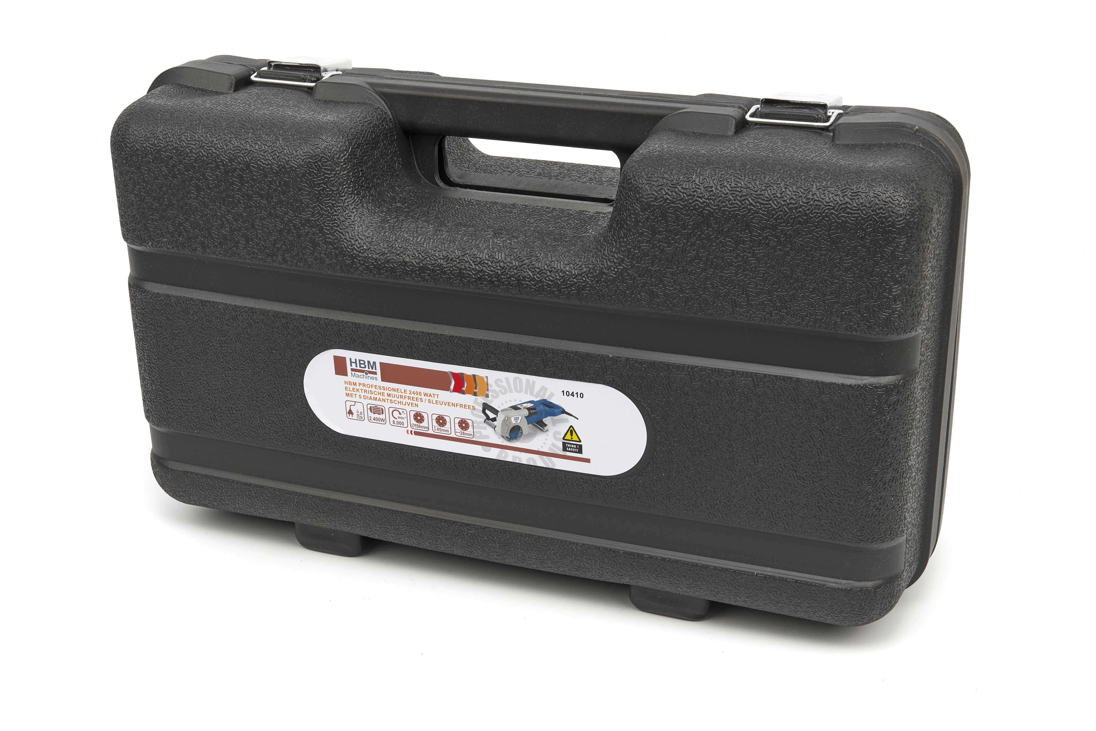 HBM Fraiseuse murale électrique de 2 400 watts / fraiseuse à rainures avec 5 disques diamantés Image 10