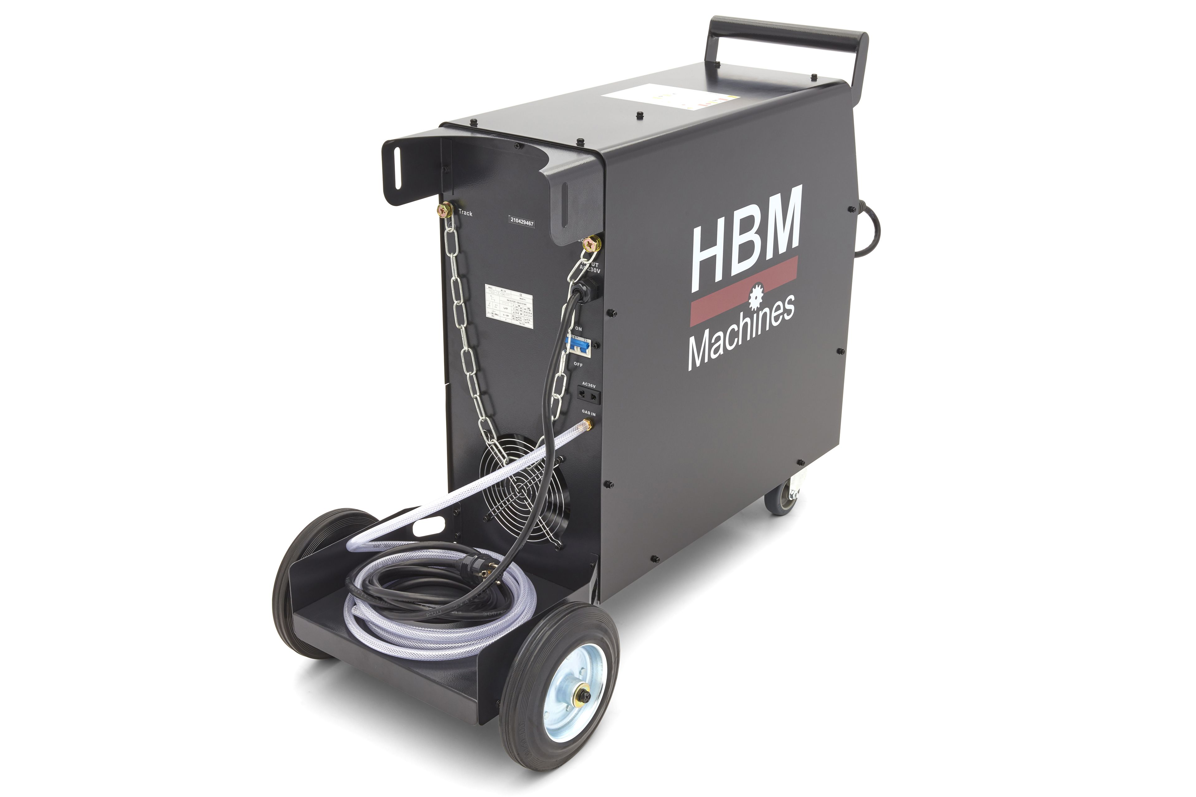 HBM MIG250 Apparecchio di Saldatura Professionale con Display Digitale e Tecnologia IGBT Image 3