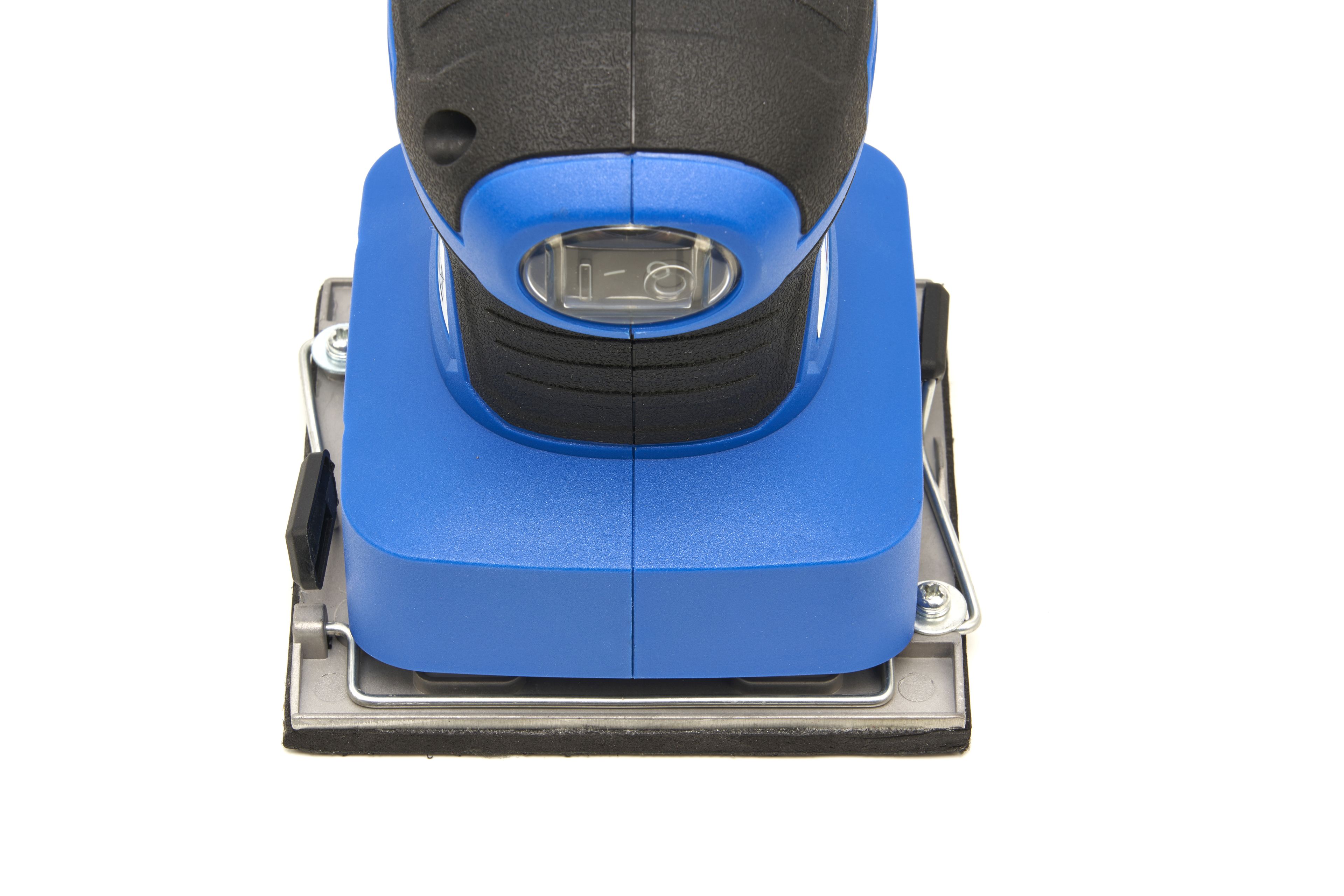 HBM Ponceuse orbitale, ponceuse à main 240 Watts avec 12 feuilles abrasives. Image 6