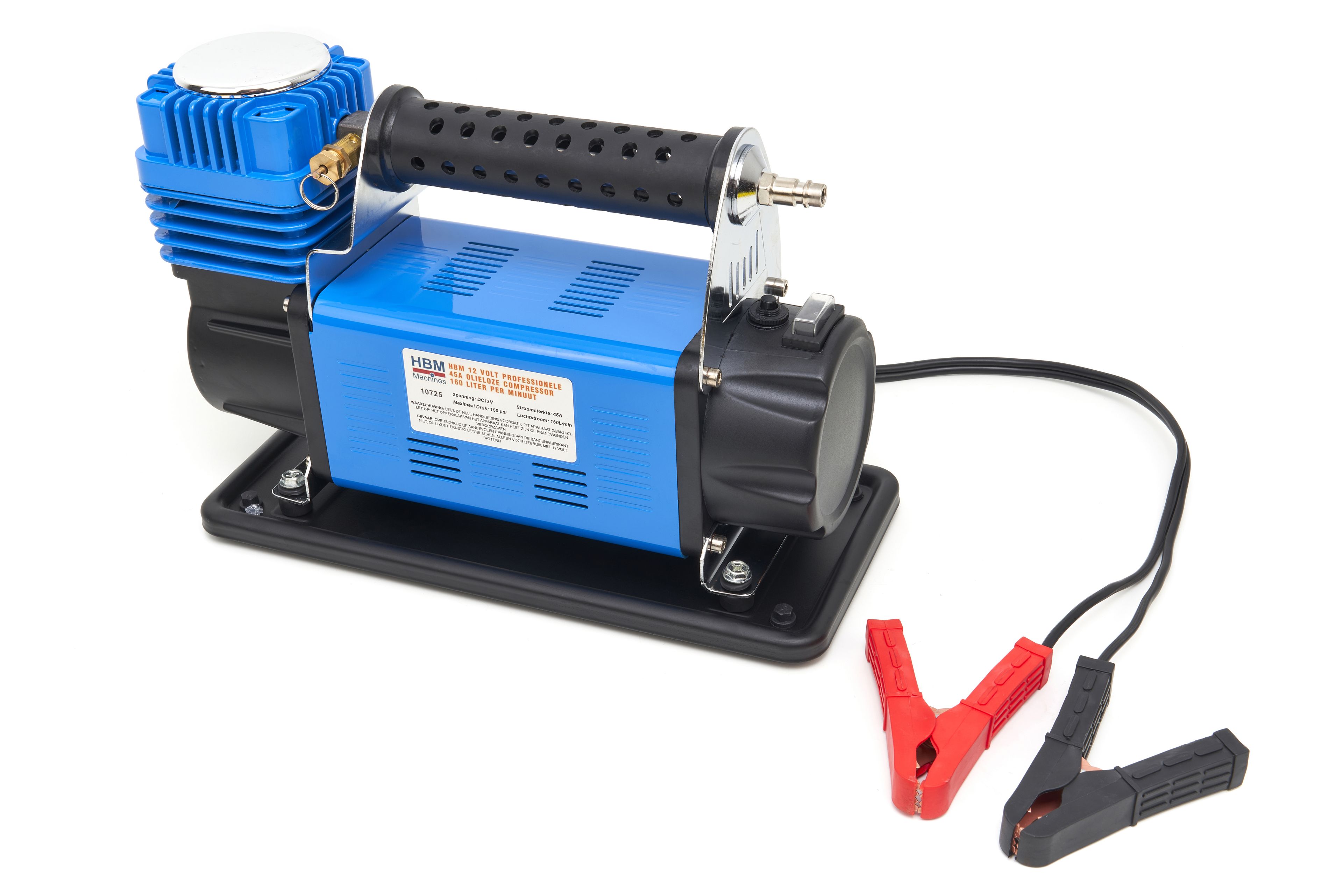 HBM Compresseur sans huile professionnel 12 V 45 A 160 litres par minute Image 5