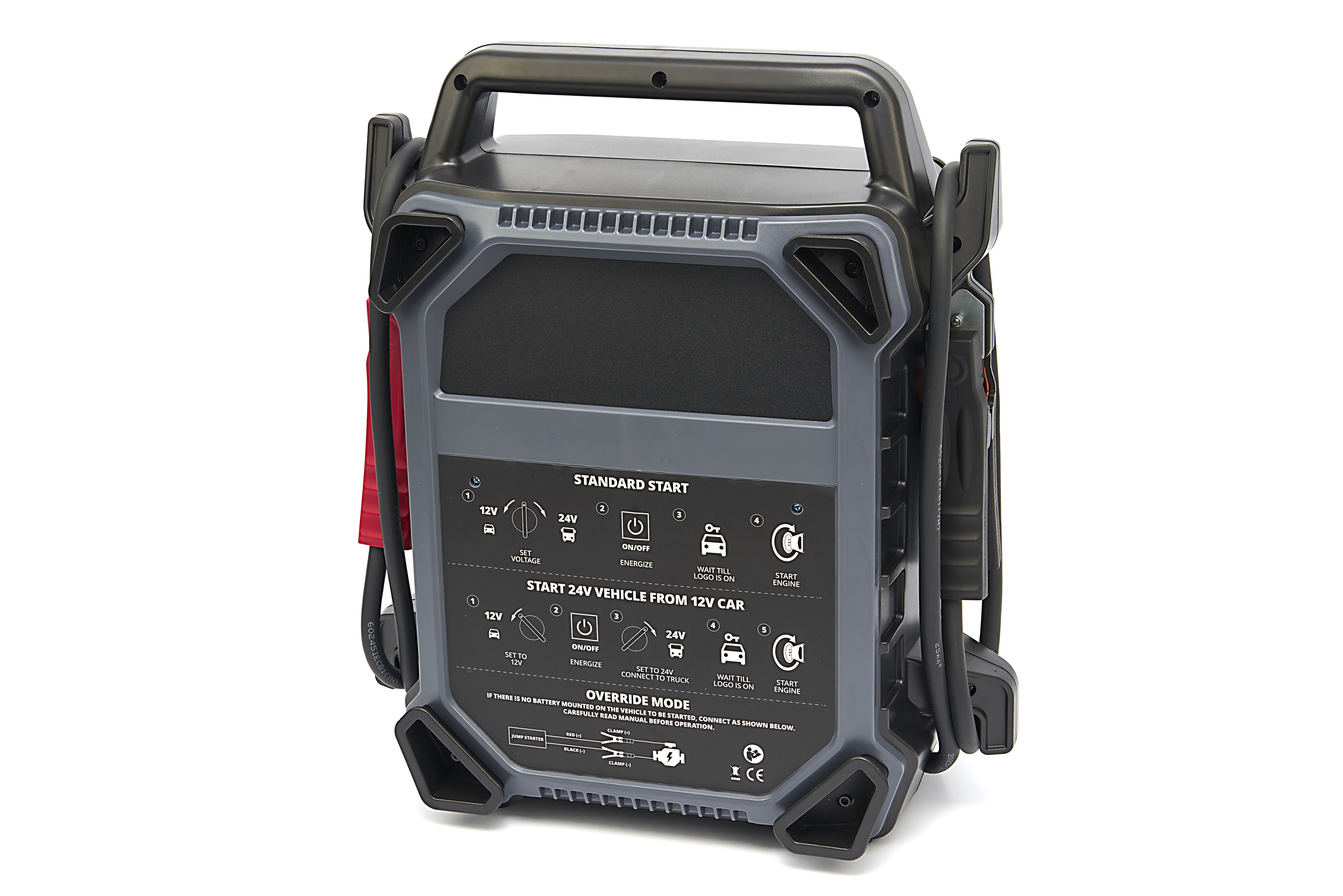 HBM ultra capacitor jumpstarter, 900A, 12 - 24 Volt Image 2