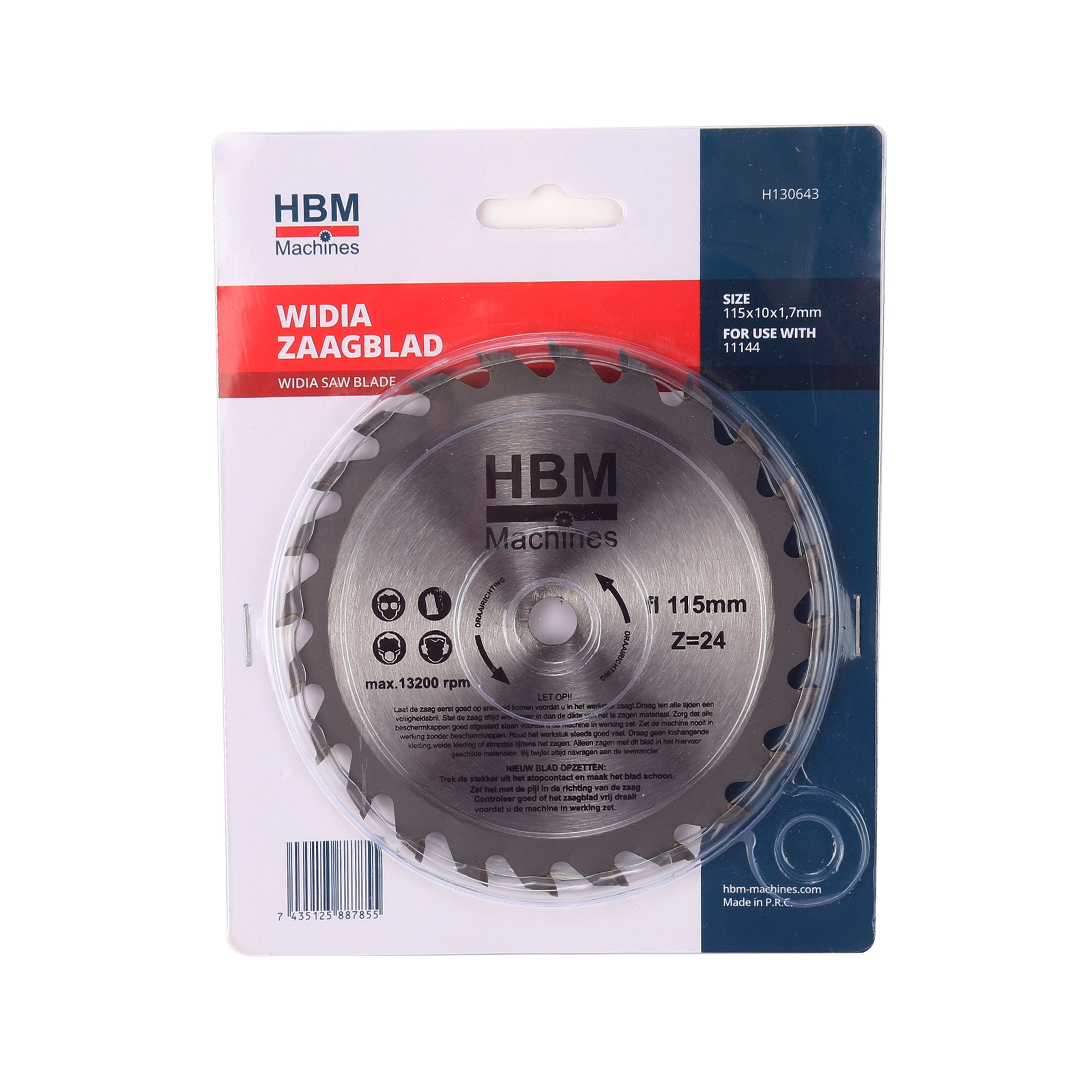 Lame de scie Widia 115 x 10 x 1,7 mm Image 7