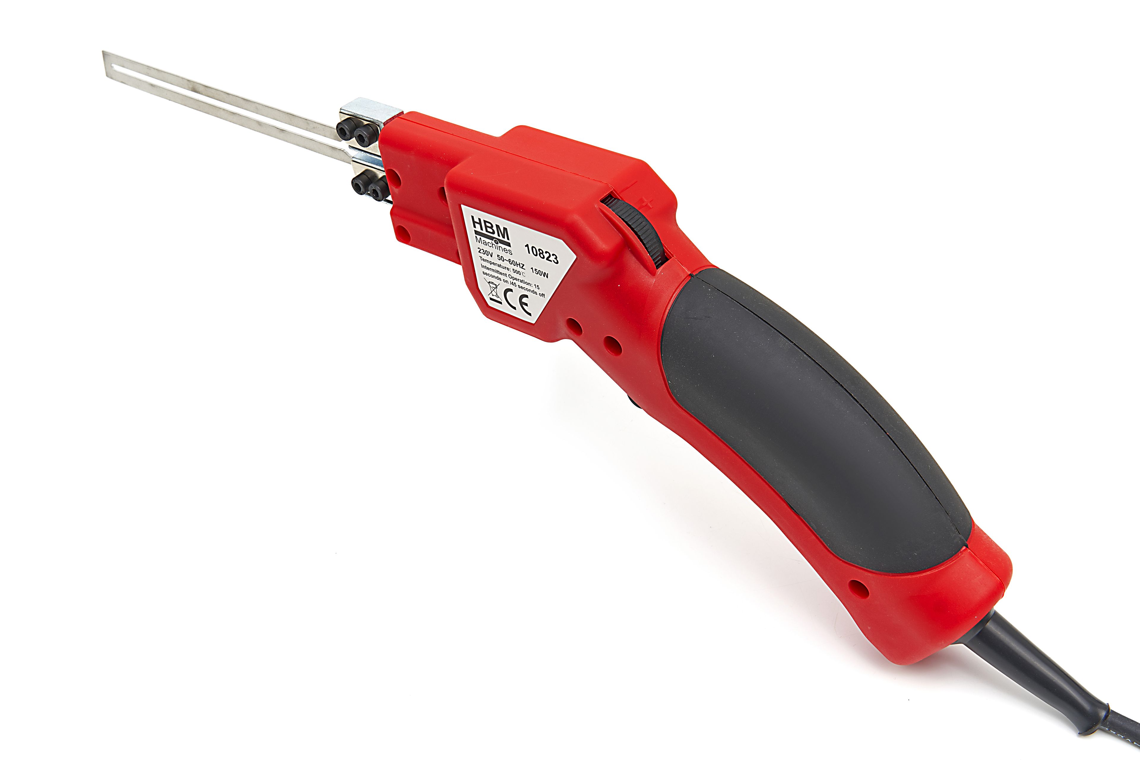 HBM Elektrisch Verwarmd Mes, Piepschuimsnijder, Styroprsnijder - 150 Watt - 500°C Image 5