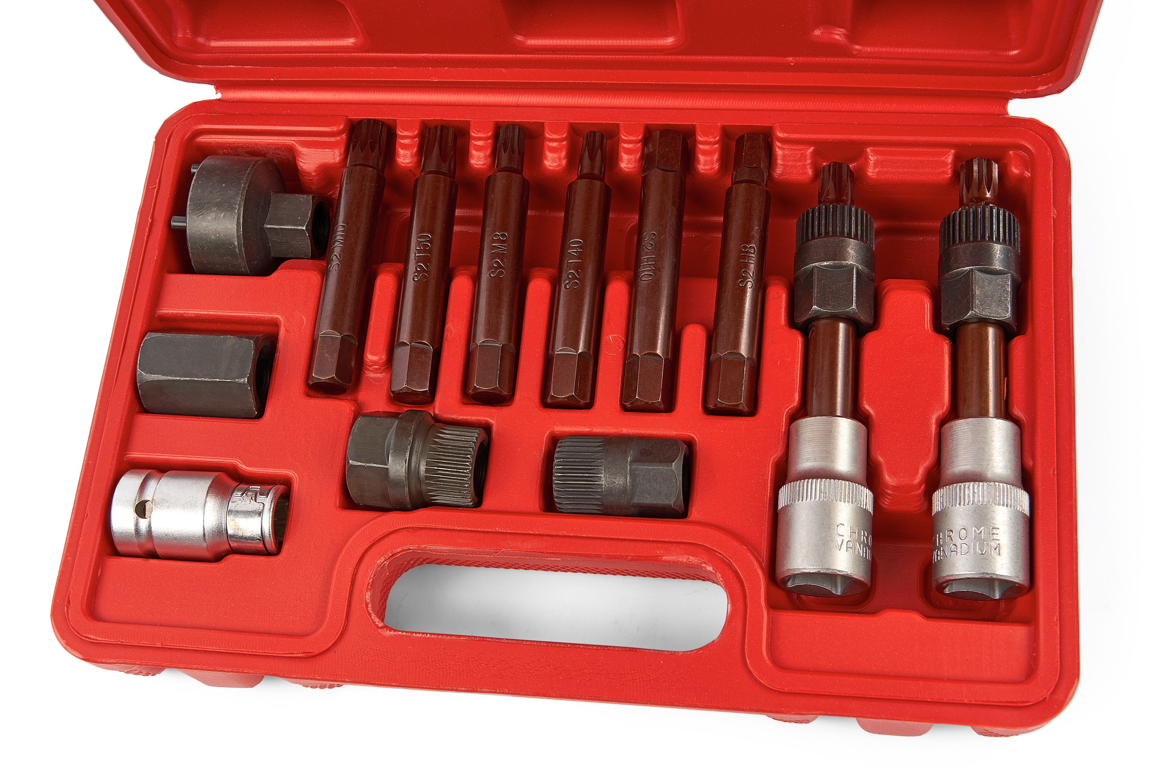 HBM Jeu d'outils de montage de dynamo, jeu de réparation 13 pièces Image 2