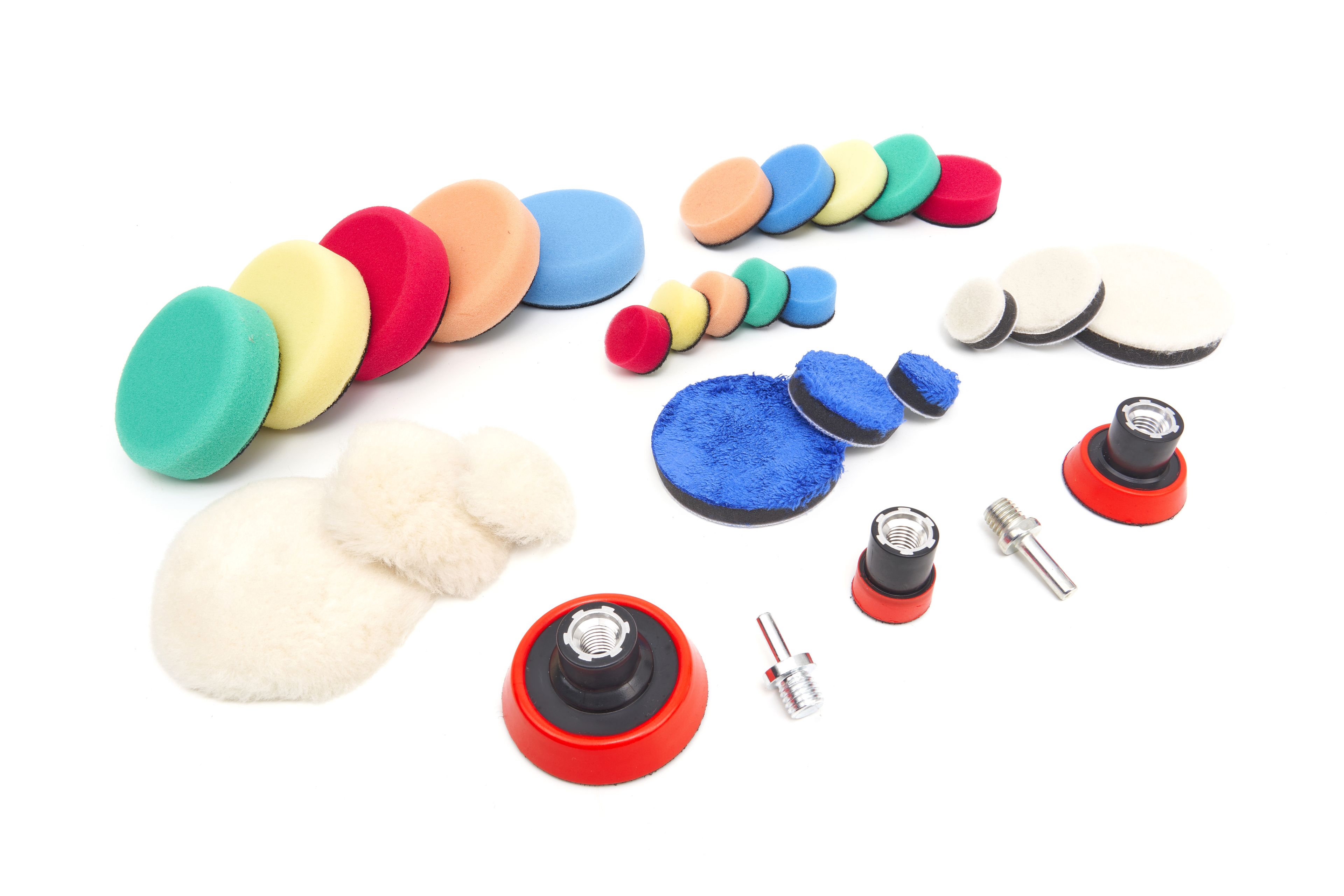 Set di lucidatura HBM da 29 pezzi con attacco M14 e 6 mm Image 2