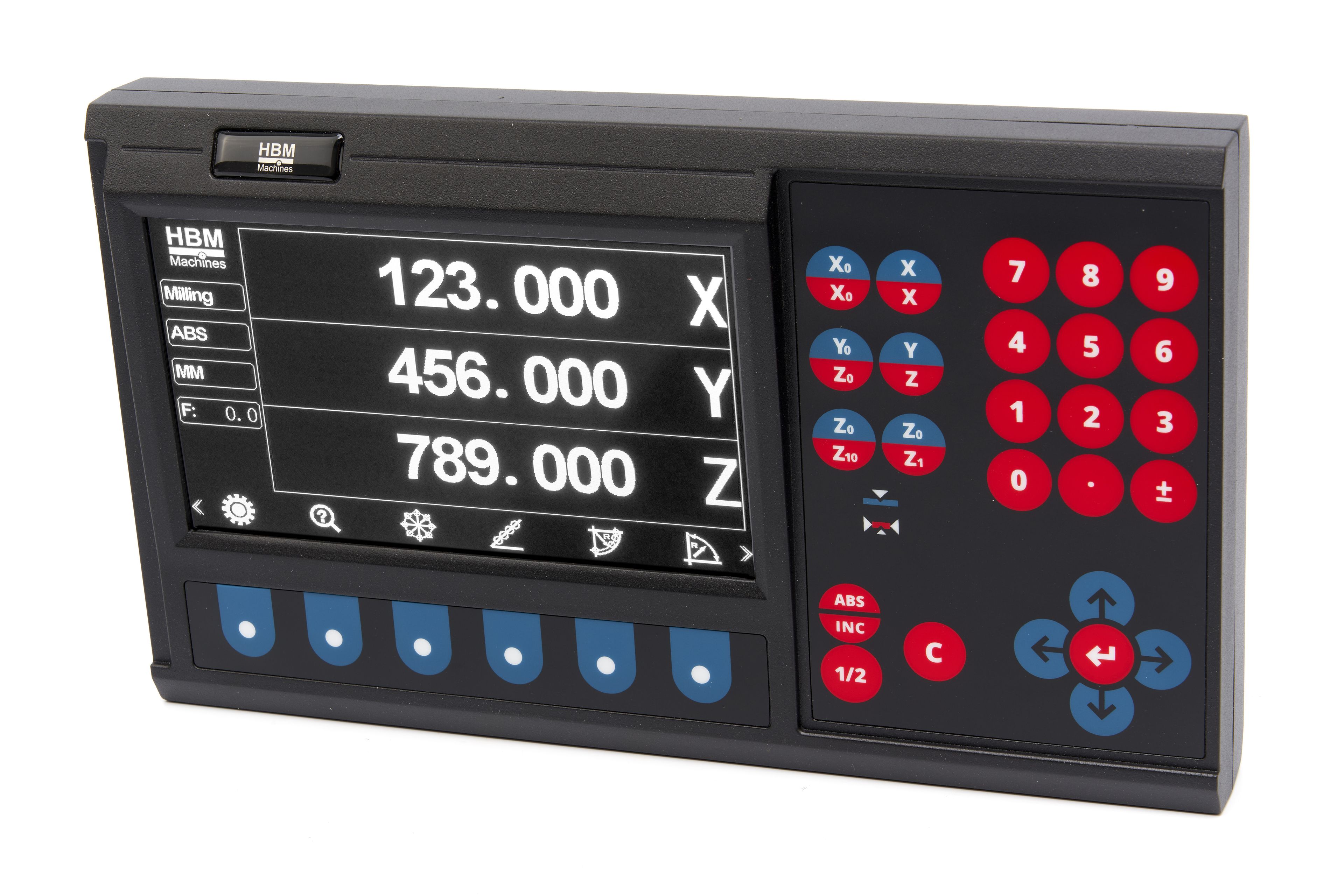 HBM DRO LCD pour fraisage Image 4