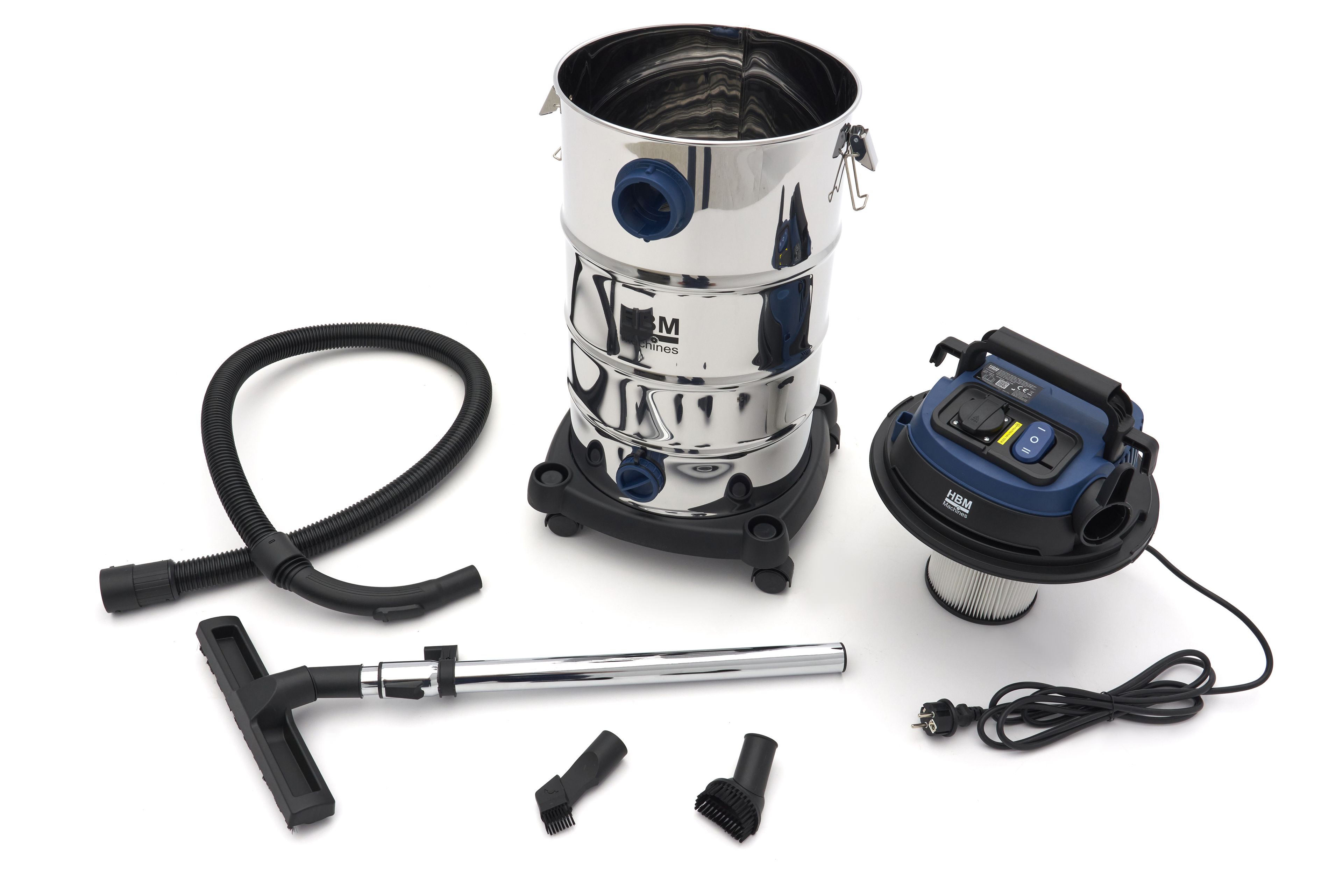 HBM bouwstofzuiger nat/droog 1600W 40L Image 6