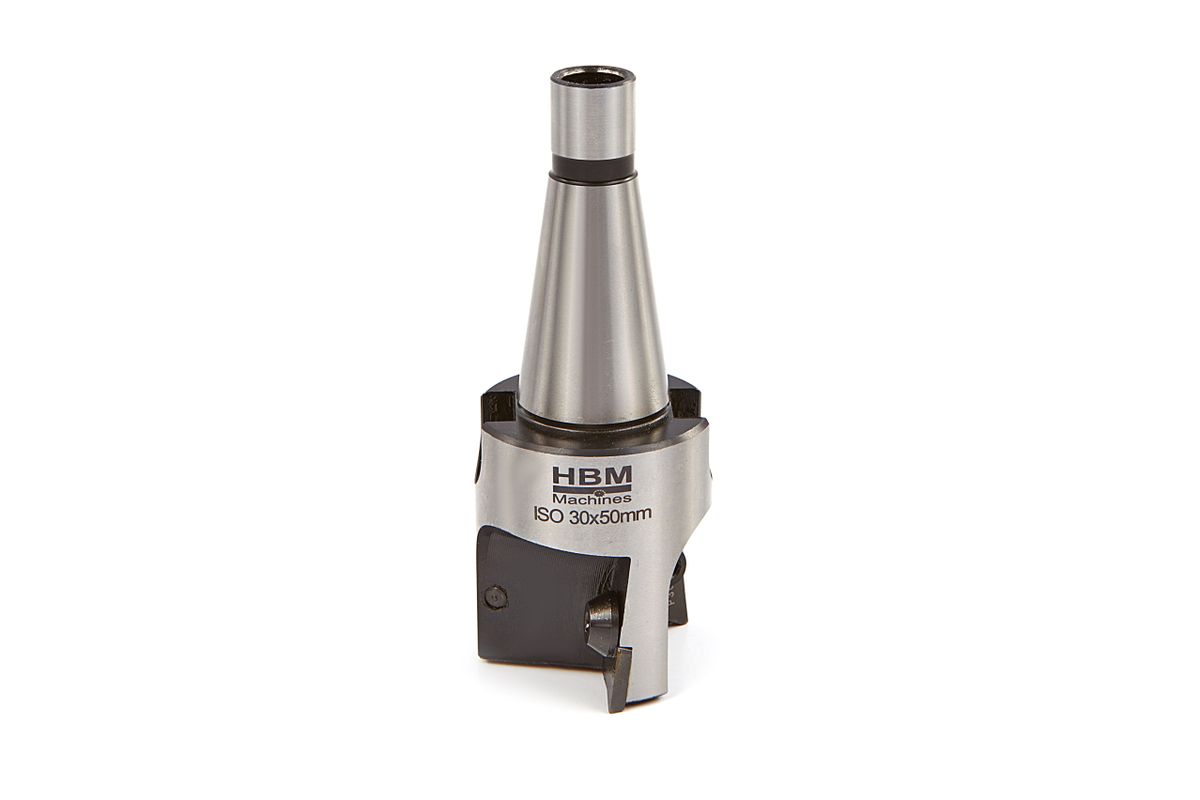 HBM ISO30 Hobelfräser mit HM-Einsätzen 50 mm