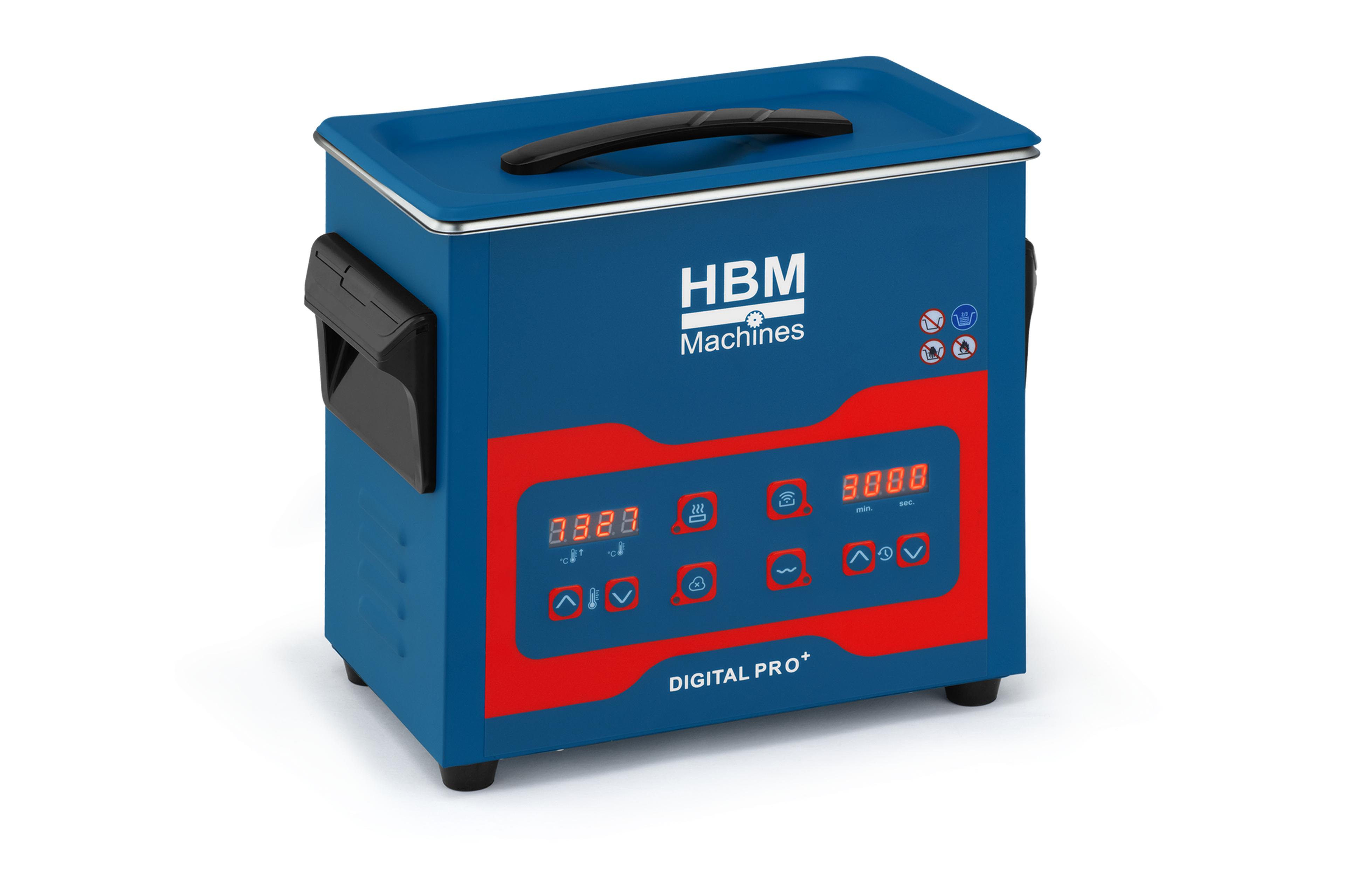 HBM pulitori ad ultrasuoni, blu 3,8 l Image 4