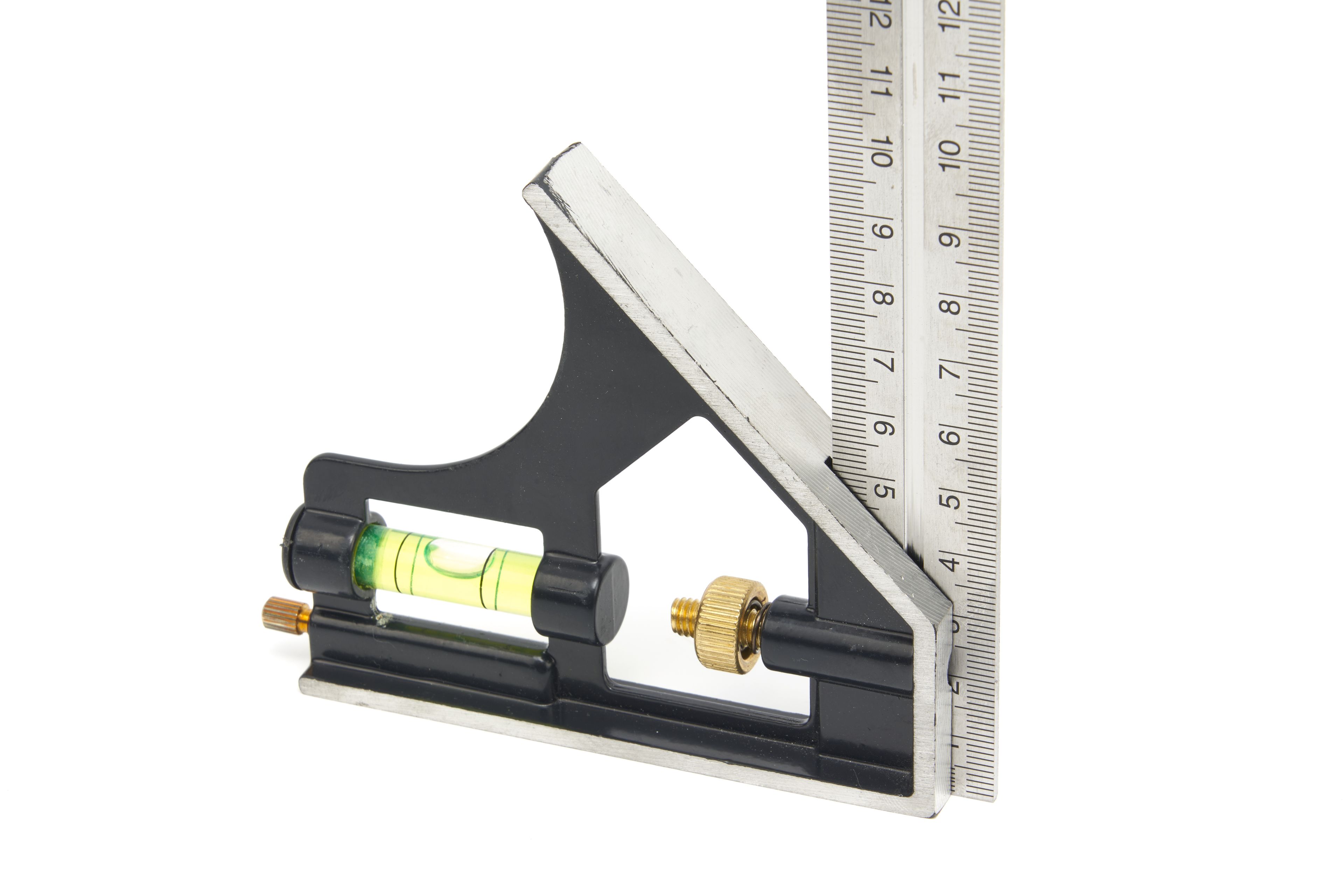 HBM 300 mm. Verstelbare Combinatie Winkelhaak Met Libel Image 8