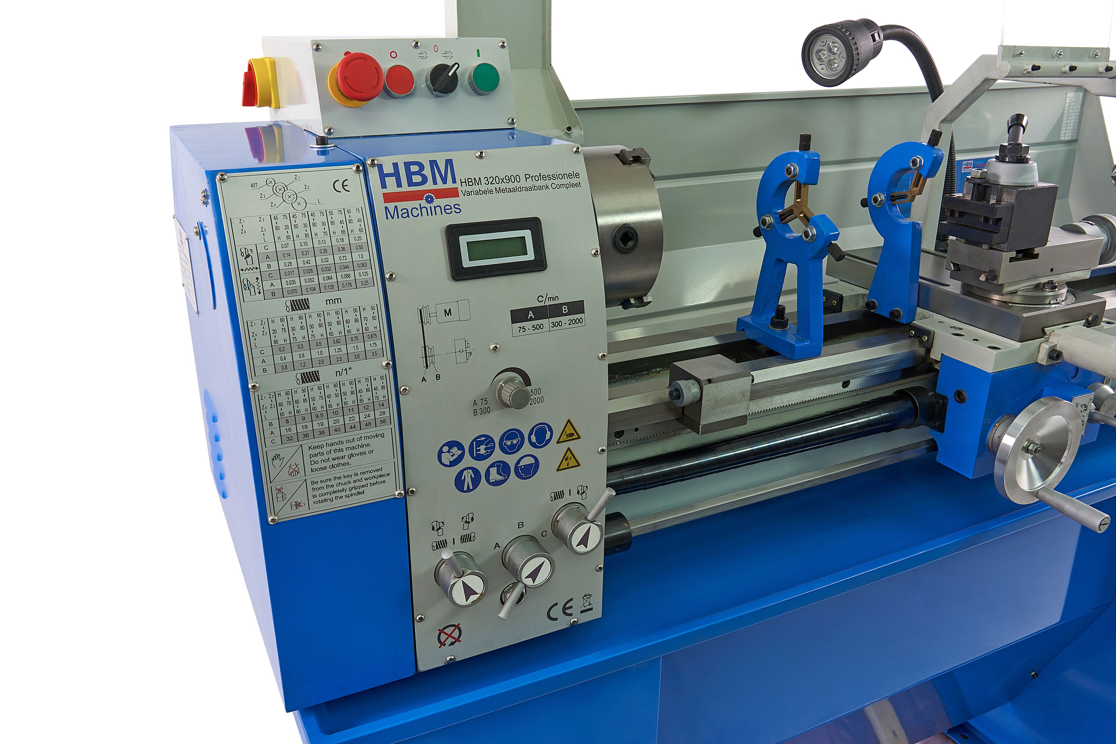 HBM torno para metal 320 x 900 vario Image 5