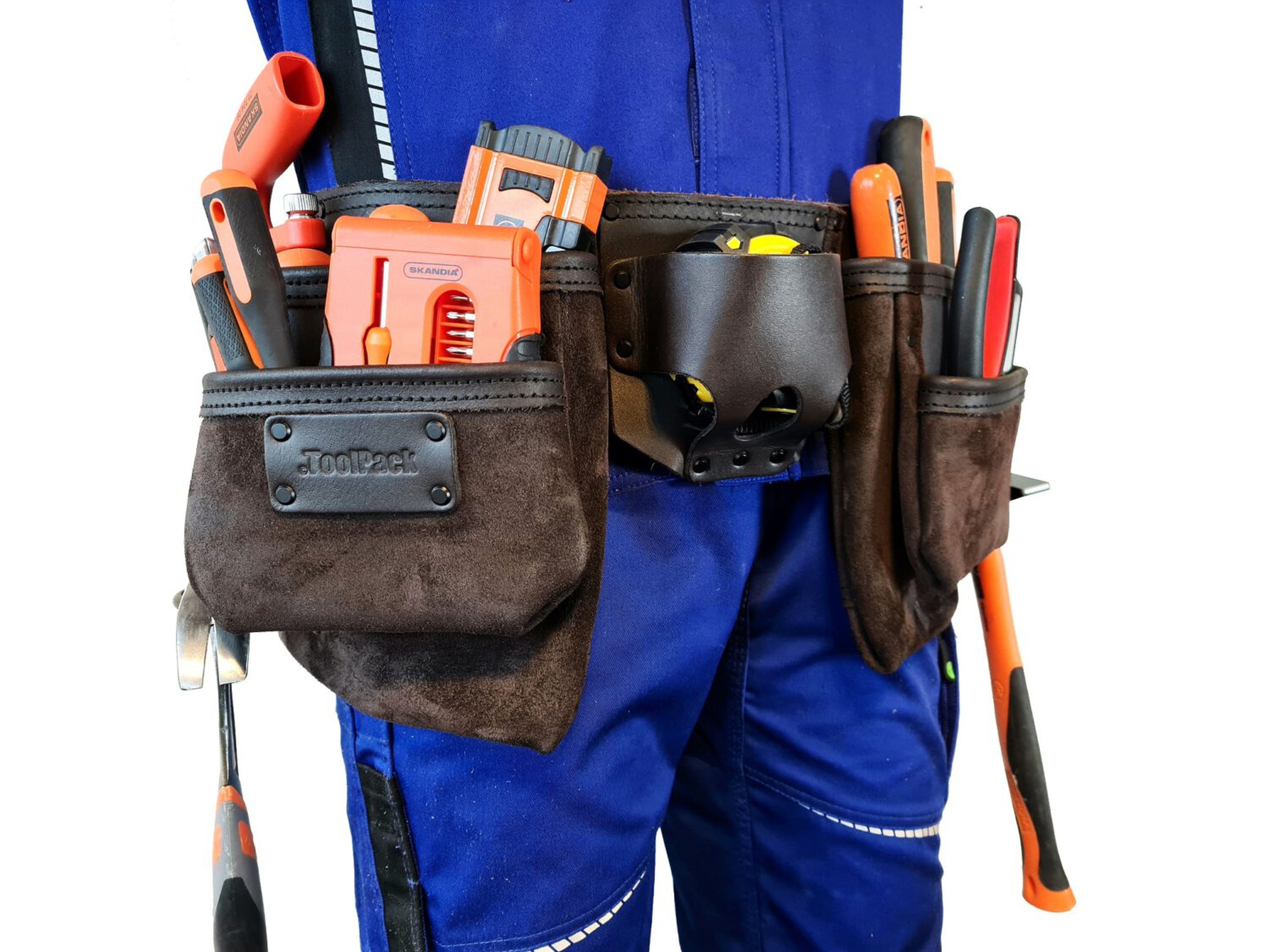 ToolPack Ceinture à outils industrielle, 2 étuis fixes Image 3
