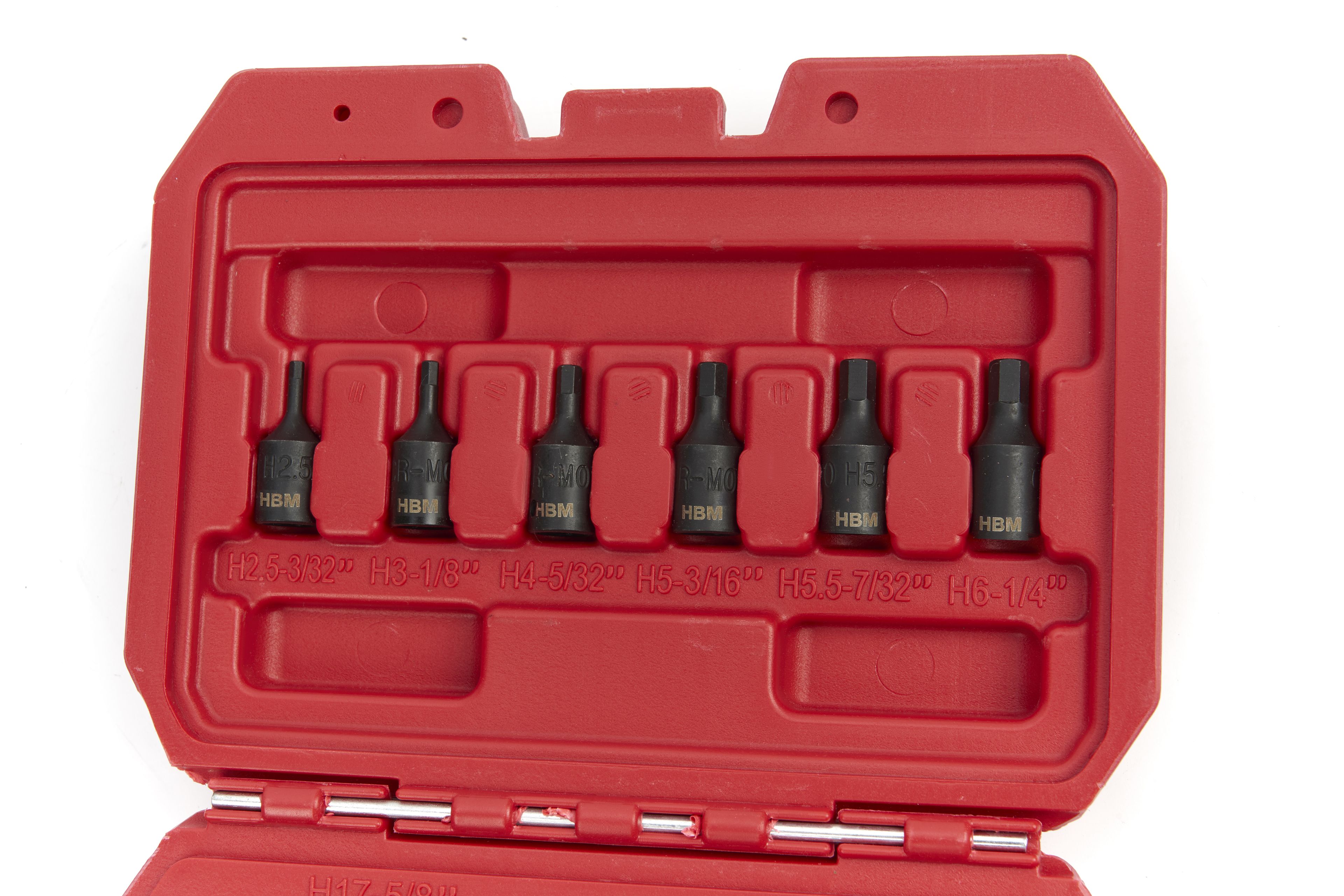 HBM set di bussole esagonali da impatto 14 pezzi Image 3