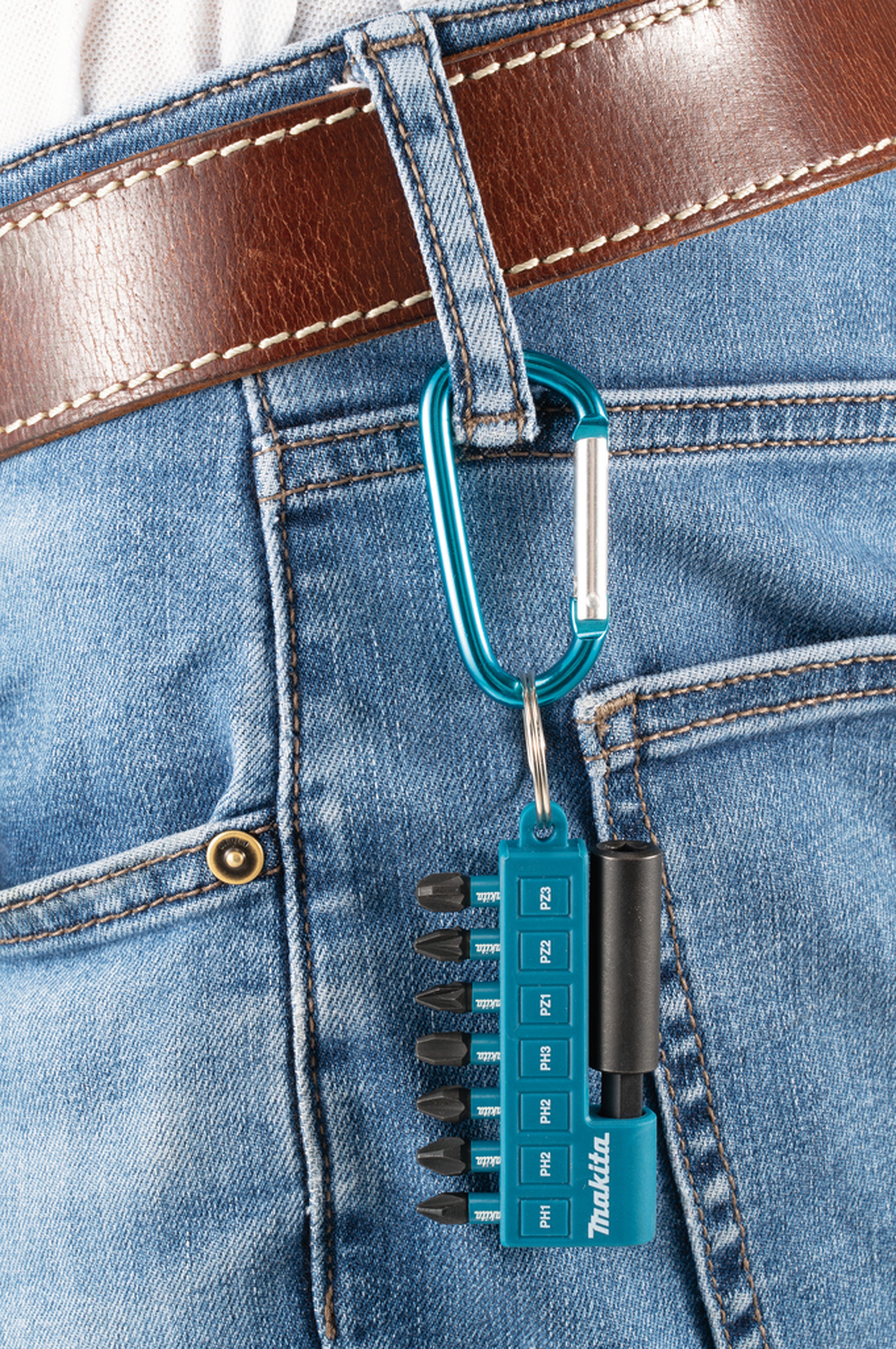 Makita Jeu de mèches à vis 8 pièces avec crochet Image 2