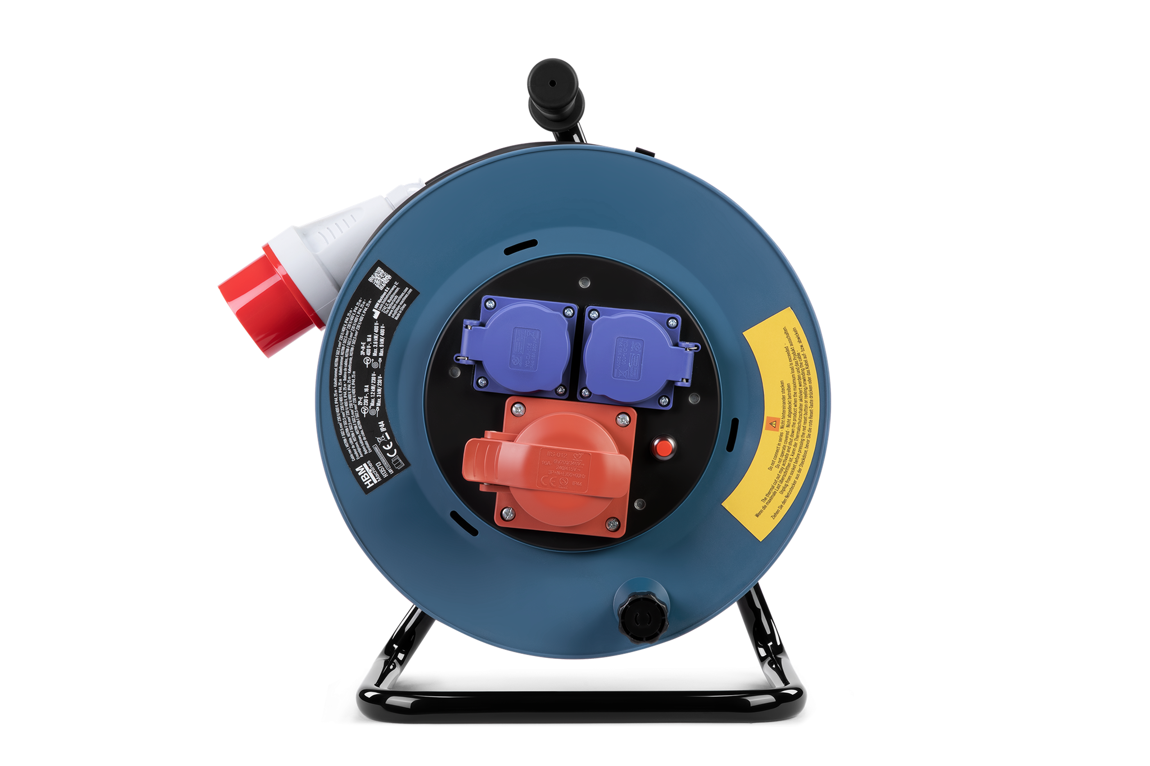 HBM Kabeltrommel, H07RN-F 5G2.5, 230V/400V, IP44, 25m