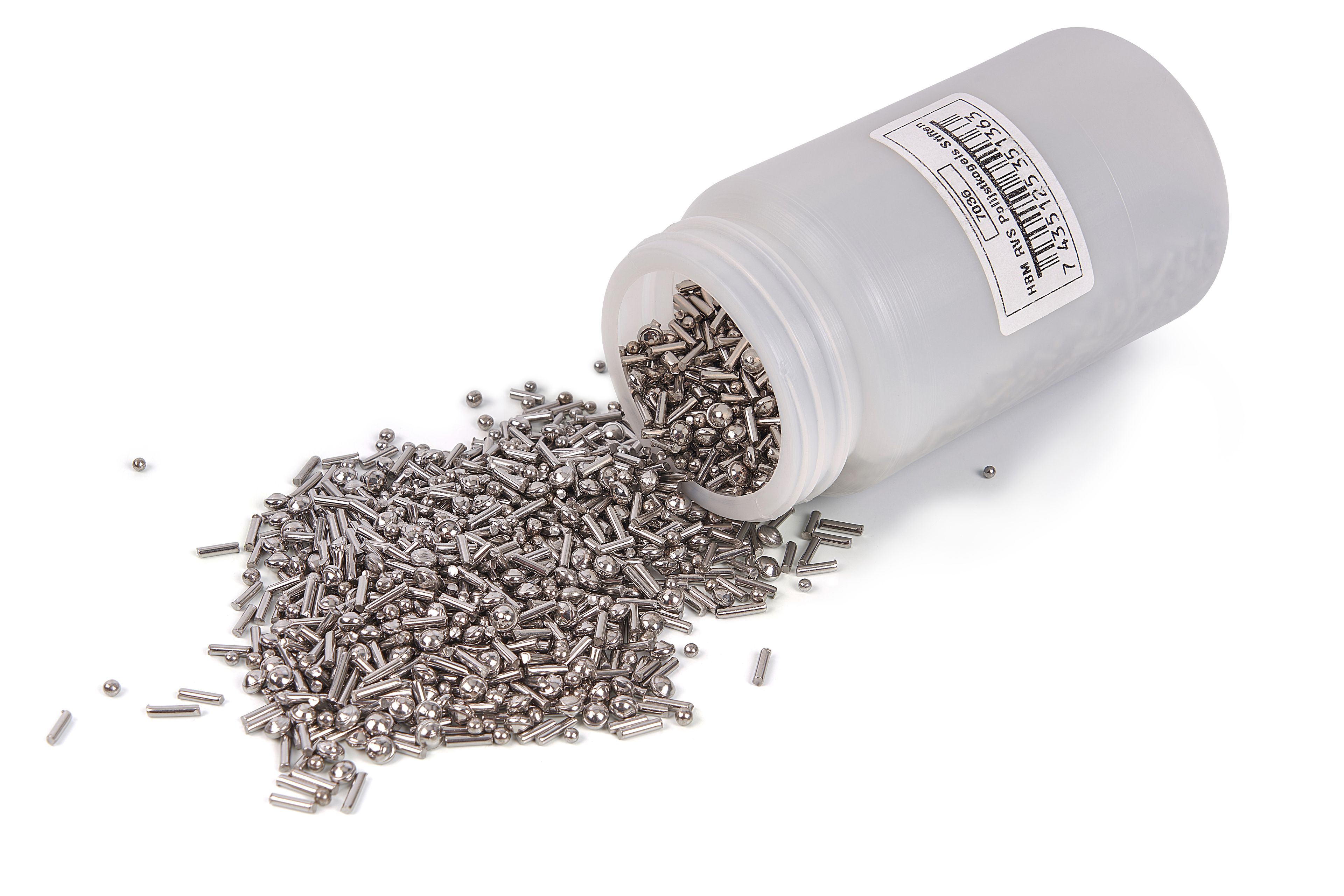 HBM-Edelstahl-Polierkugeln, -Spitzen und -Satelliten MIX Image 2