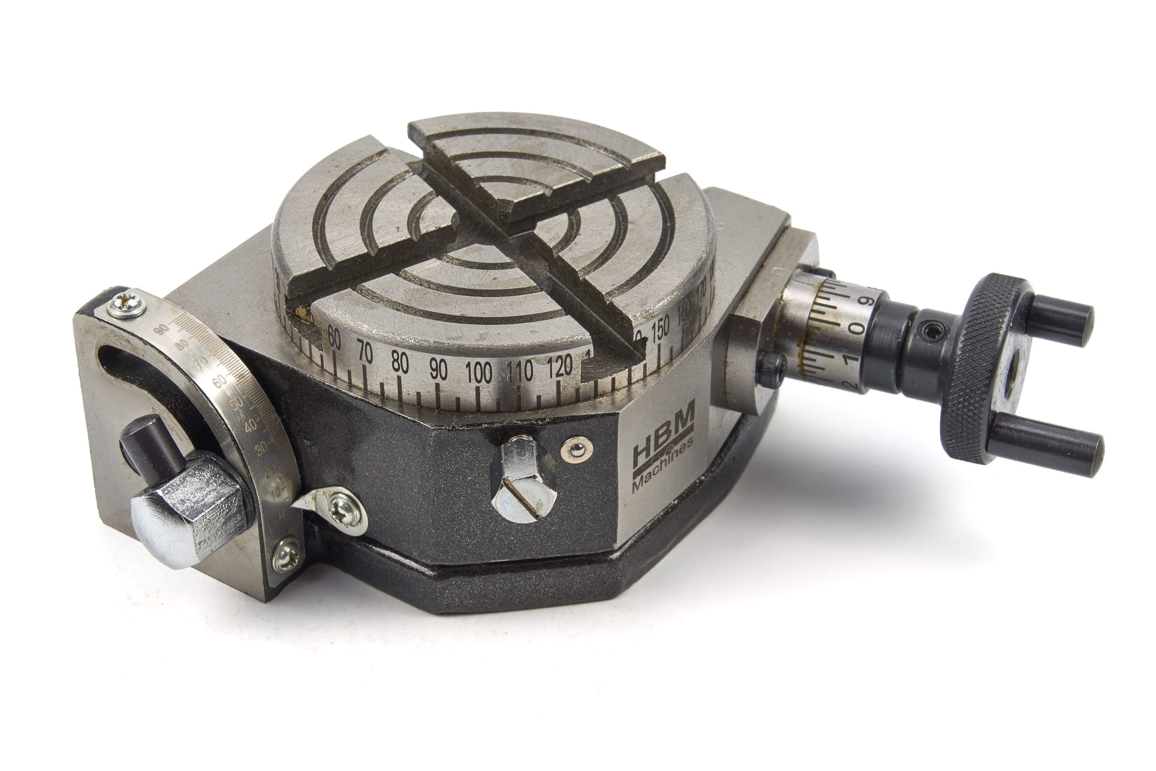 Tavolo di distribuzione inclinabile HBM da 75 mm con attrezzatura di serraggio Image 10